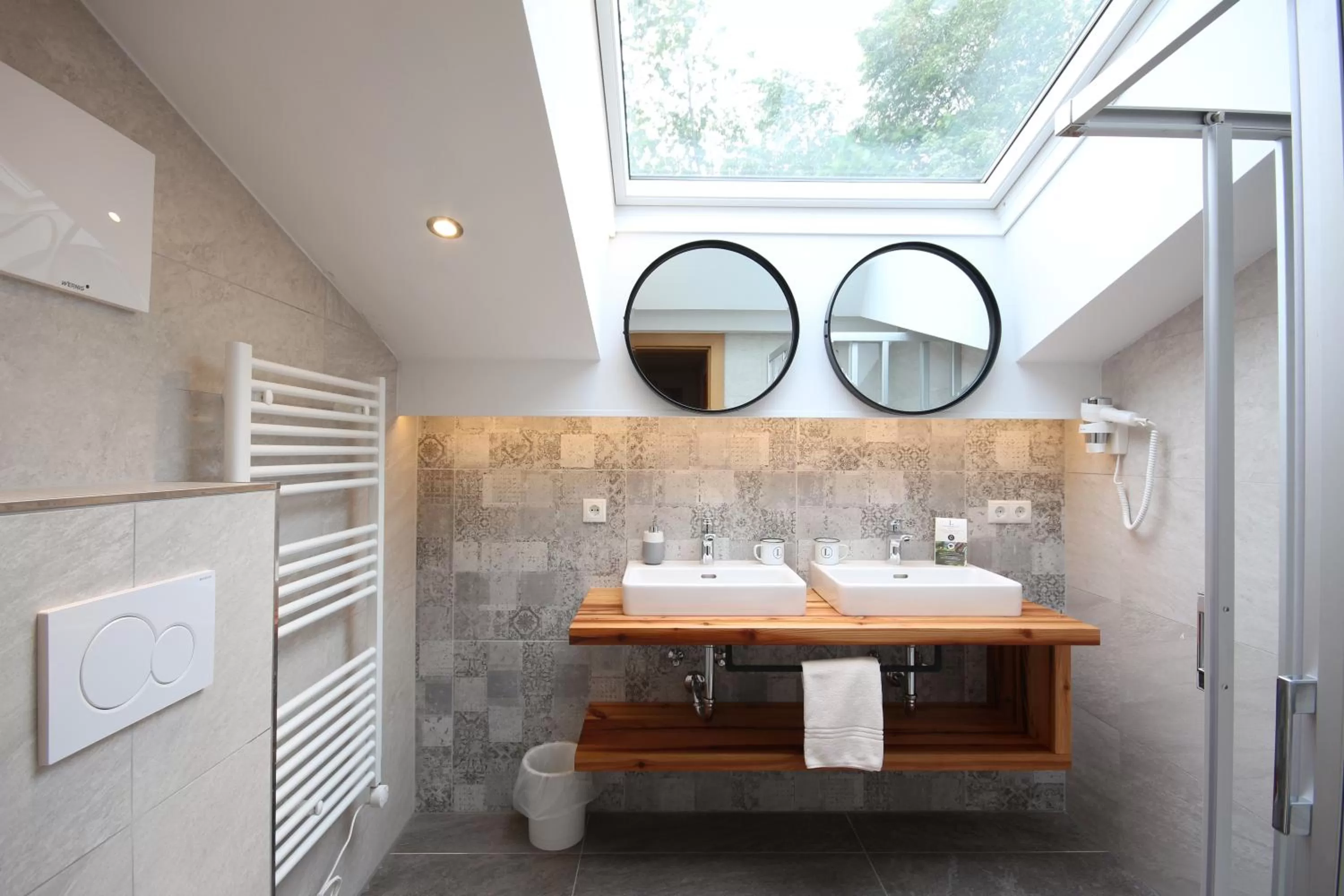 Shower in Landhotel Laudersbach