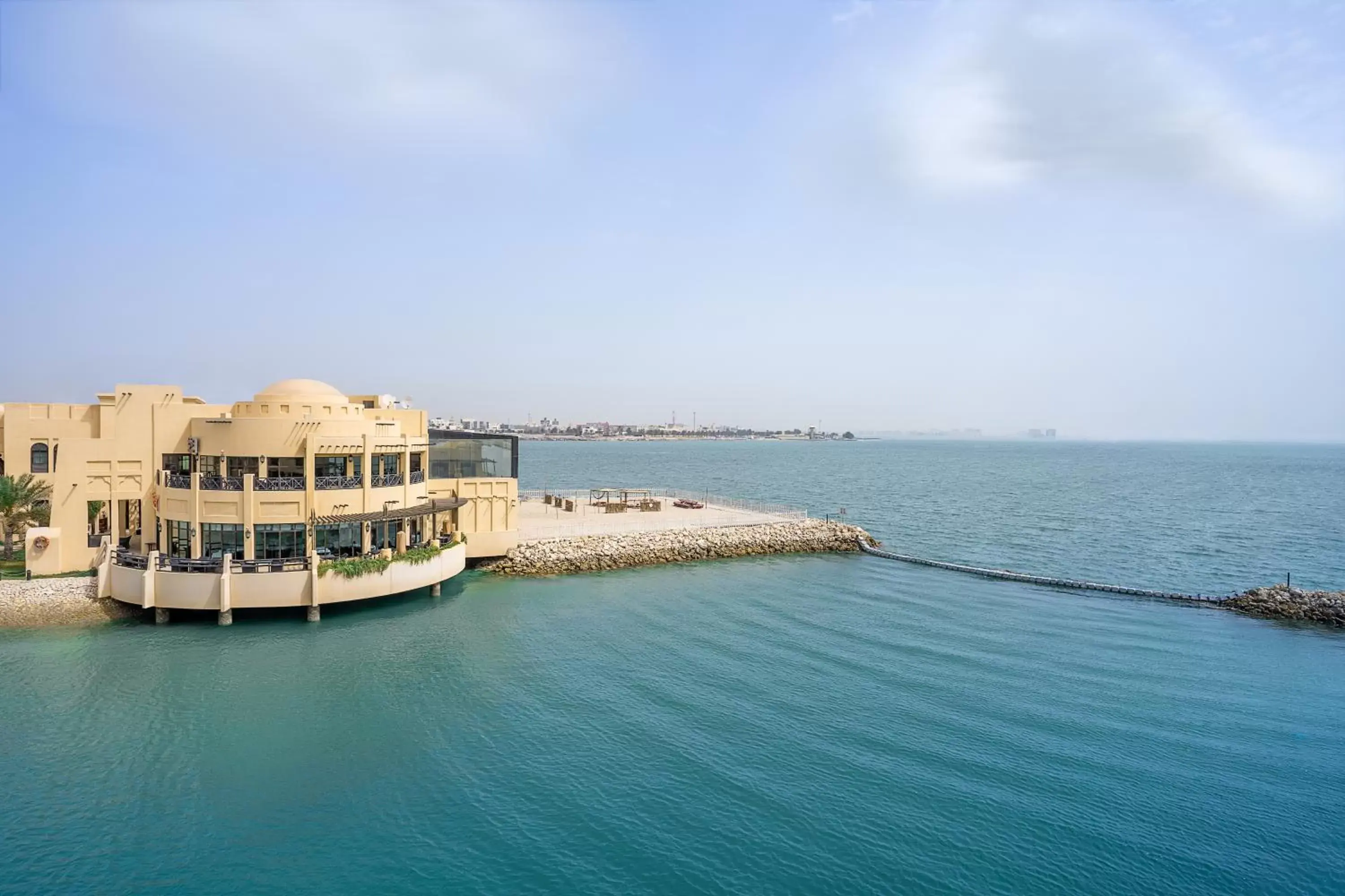 Patio in Novotel Bahrain Al Dana Resort