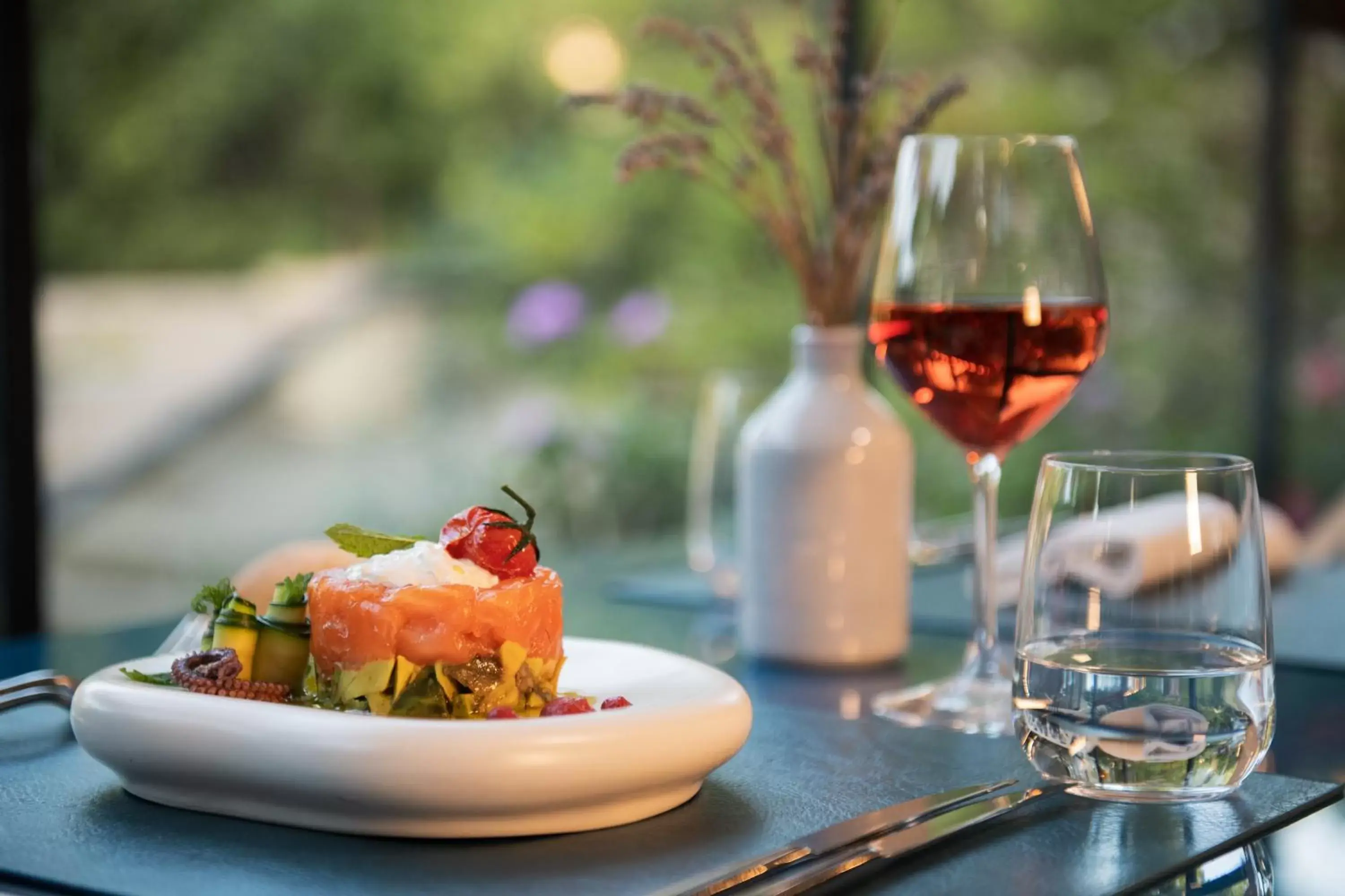 Food close-up in The Nicolaus Hotel