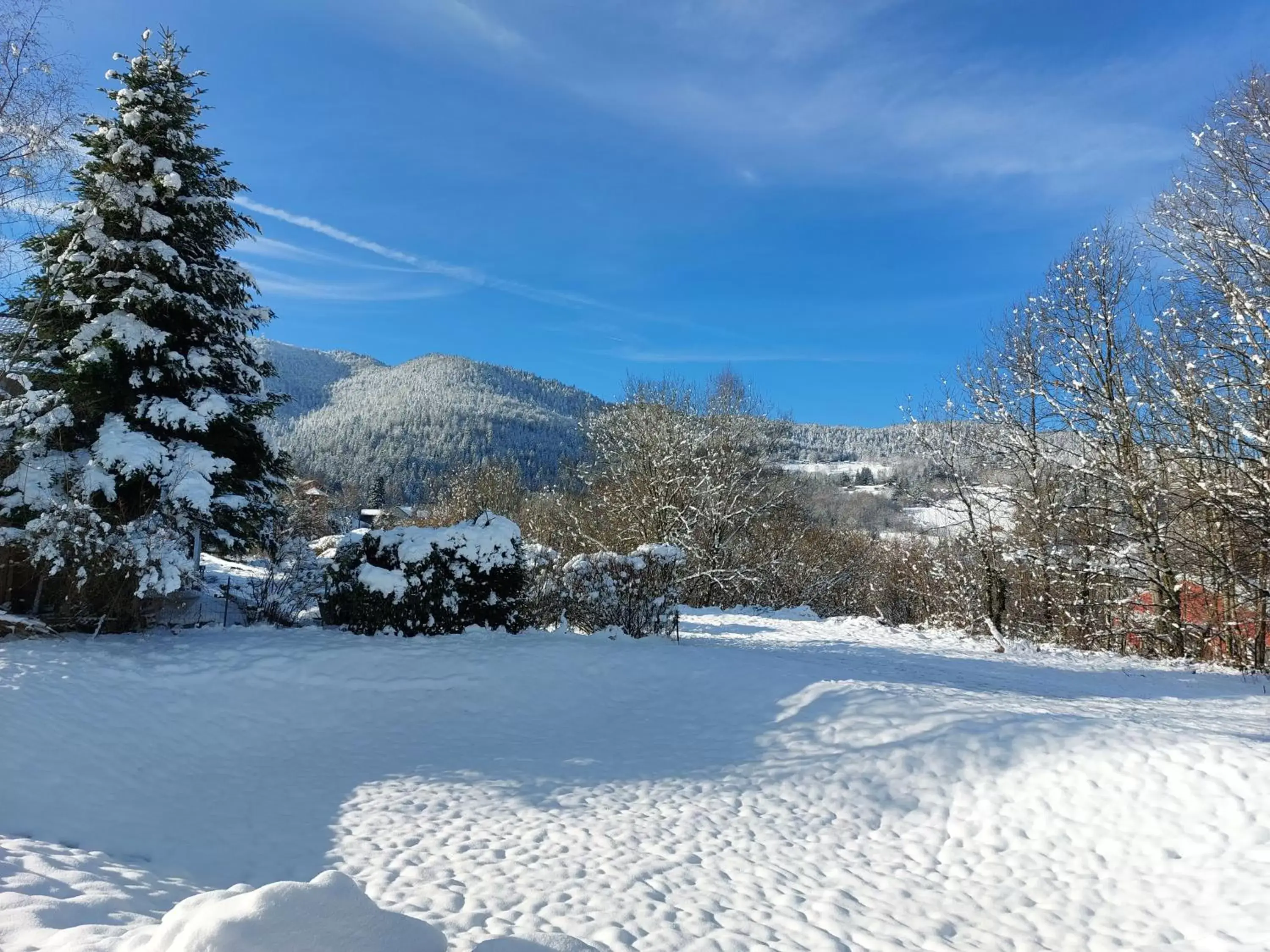 Winter in Au Bonheur Fait Maison