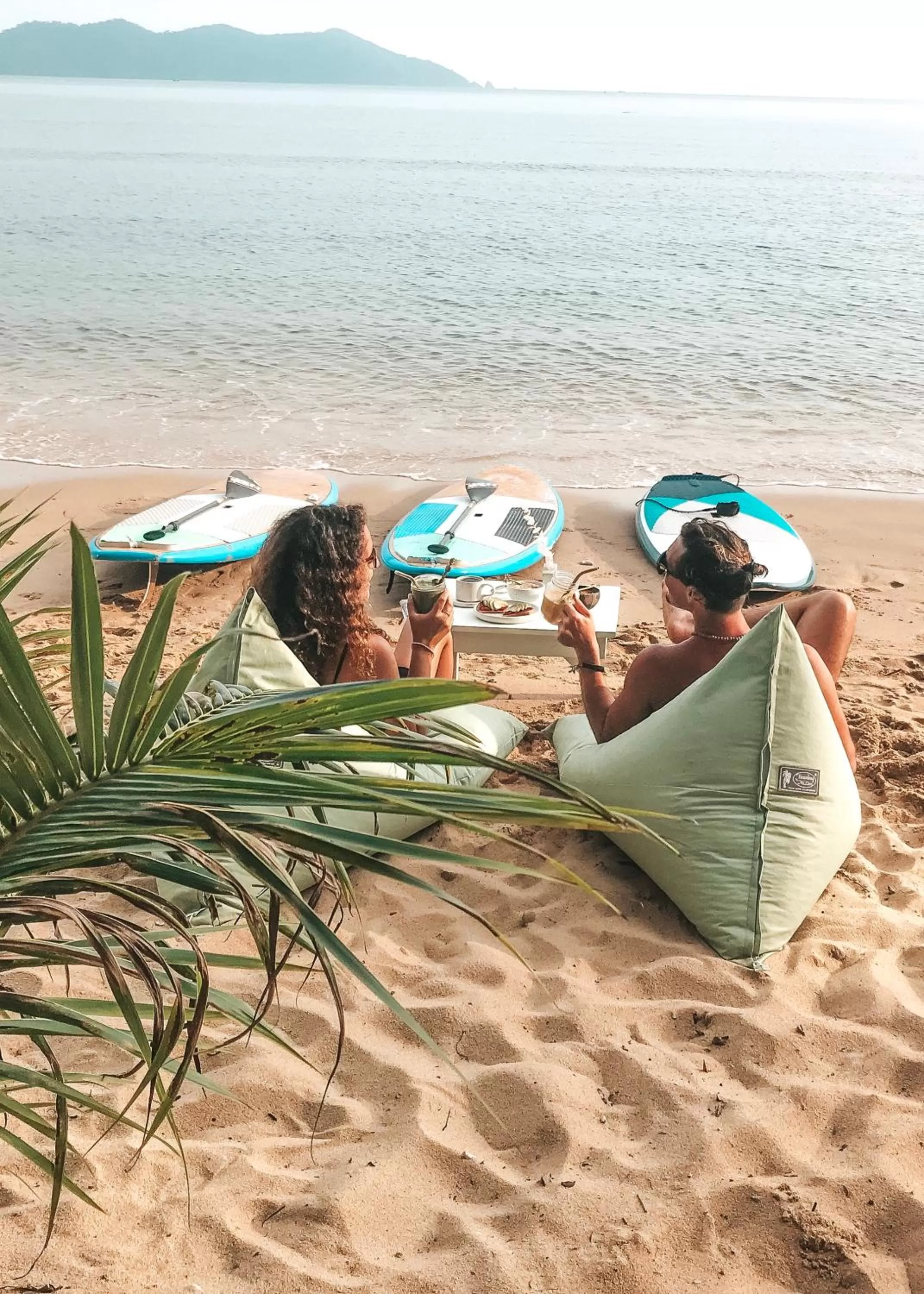 People in Indie Beach Bungalows