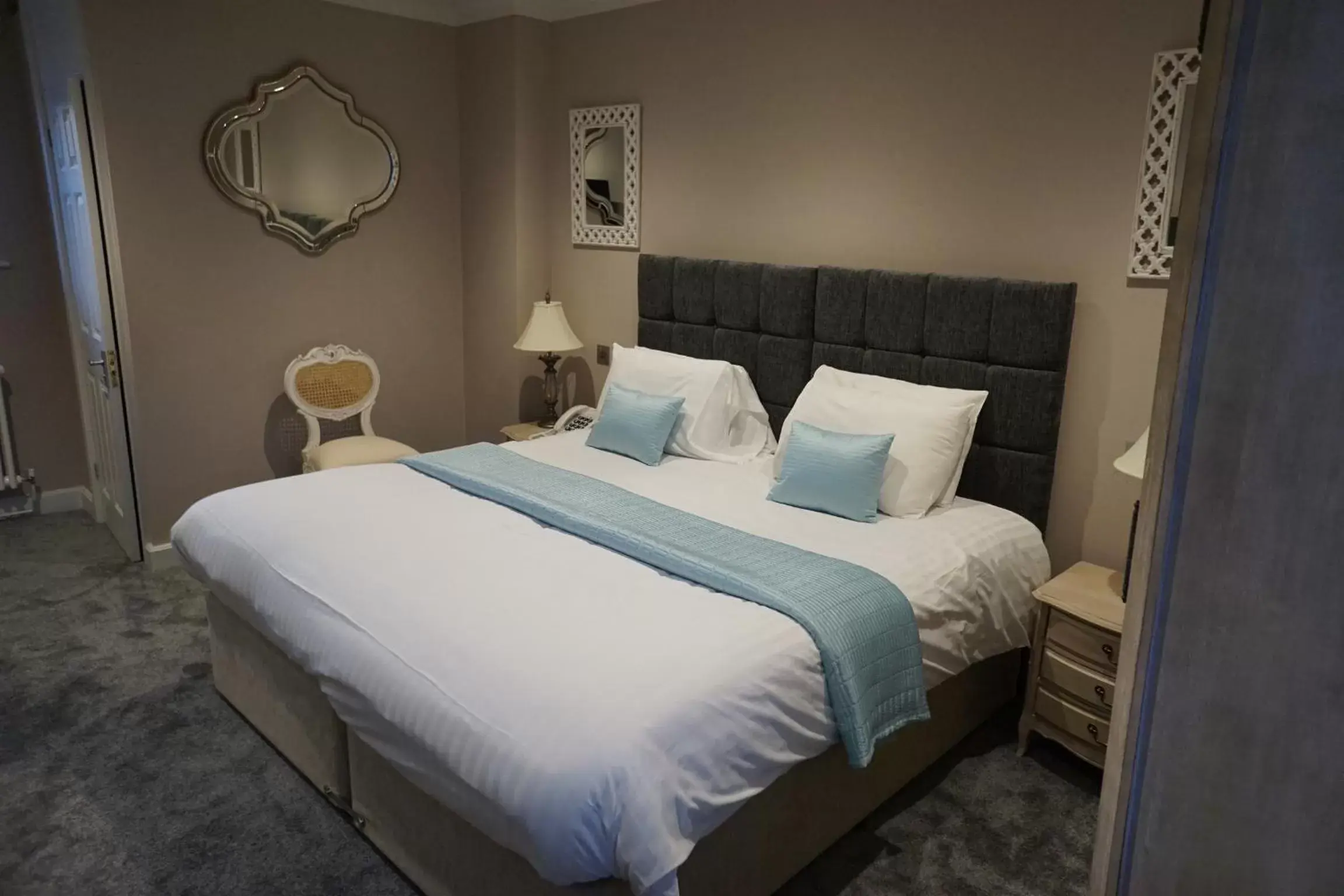 Bedroom, Bed in Seckford Hall Hotel & Spa