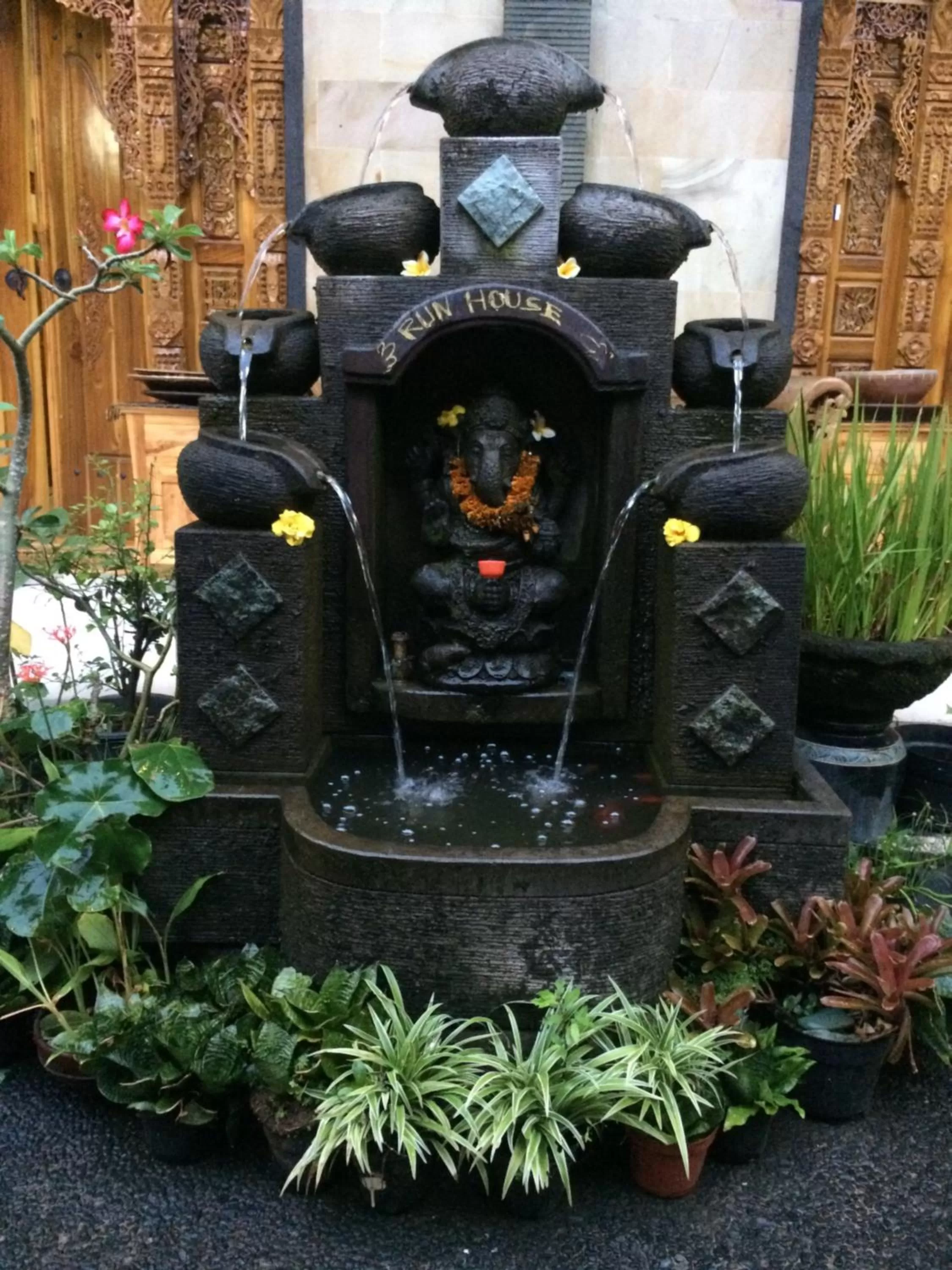 Patio in Run House B&B