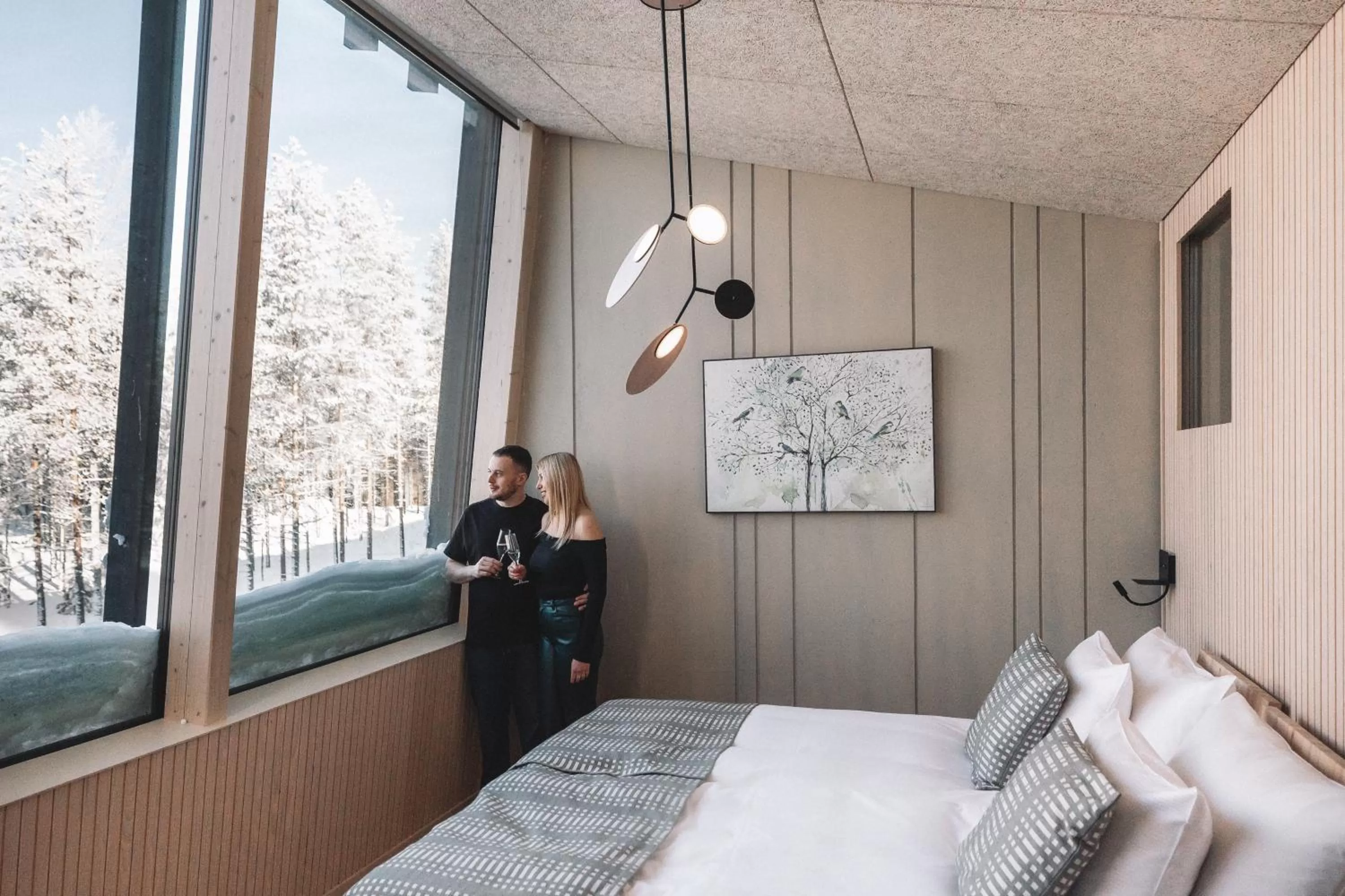 Bed in Nova Skyland Hotel