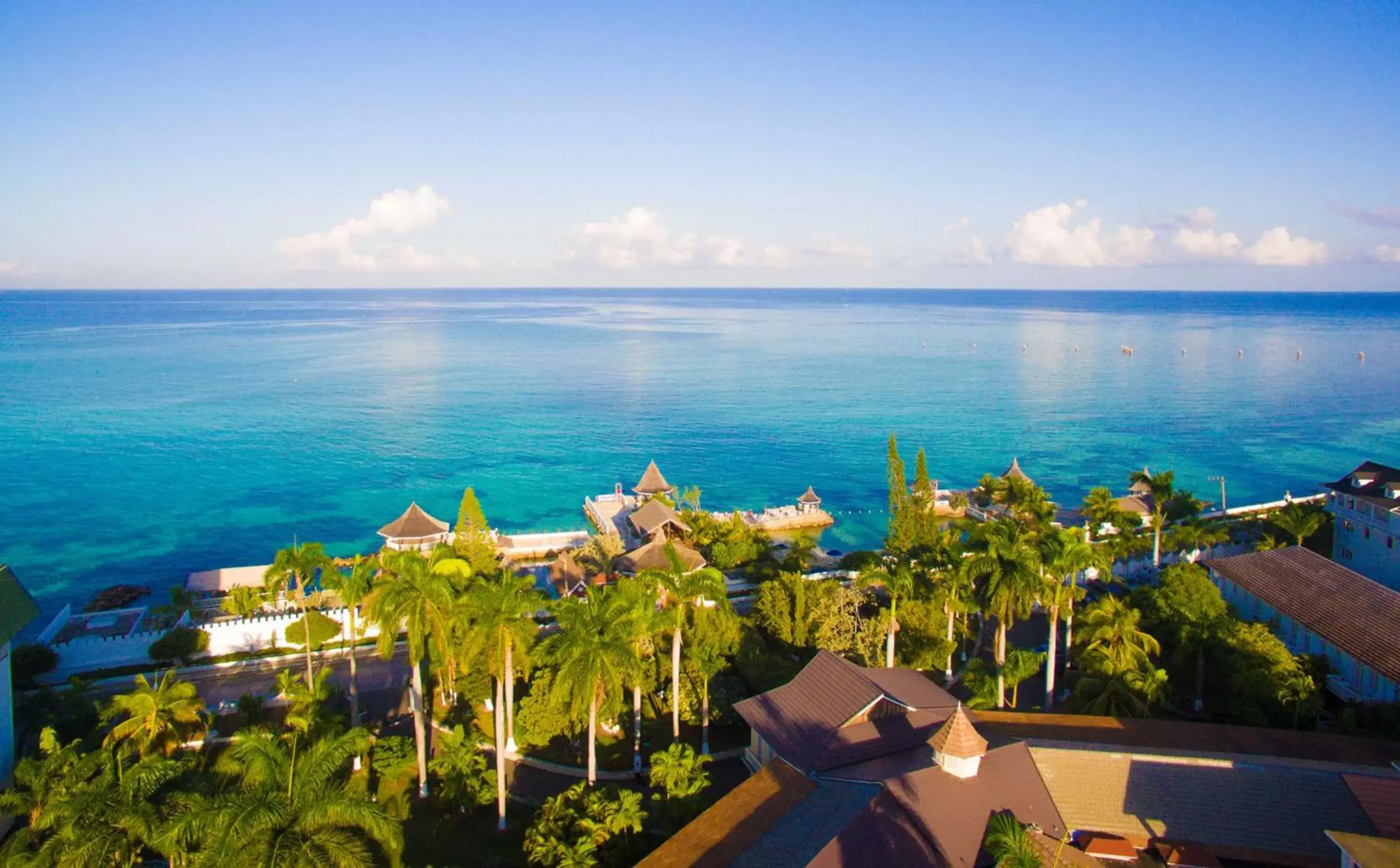 Bird's eye view, Sea View in SeaGarden Beach Resort - All Inclusive