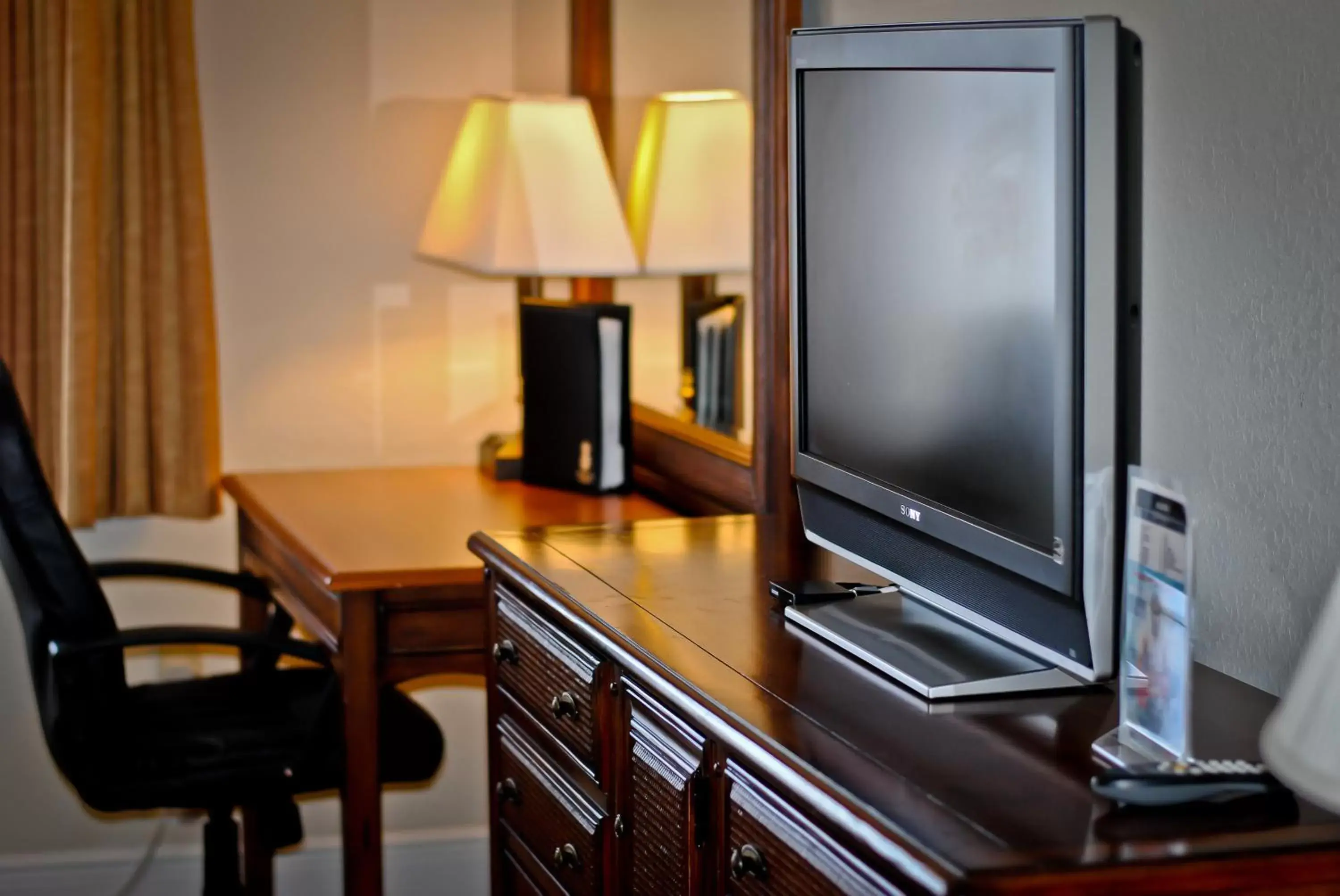 Decorative detail, TV/Entertainment Center in Amelia Hotel at the Beach