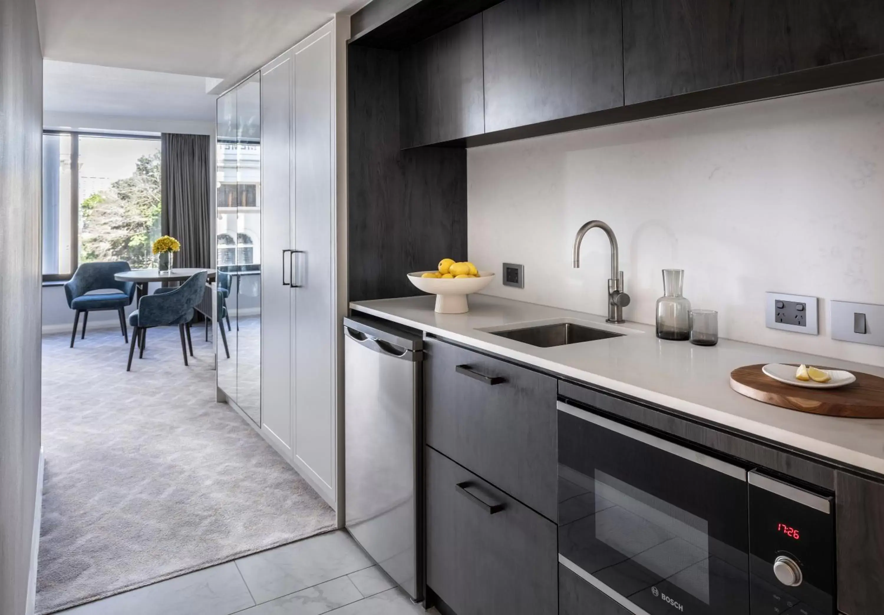 Kitchen or kitchenette, Kitchen/Kitchenette in Cordis, Auckland by Langham Hospitality Group