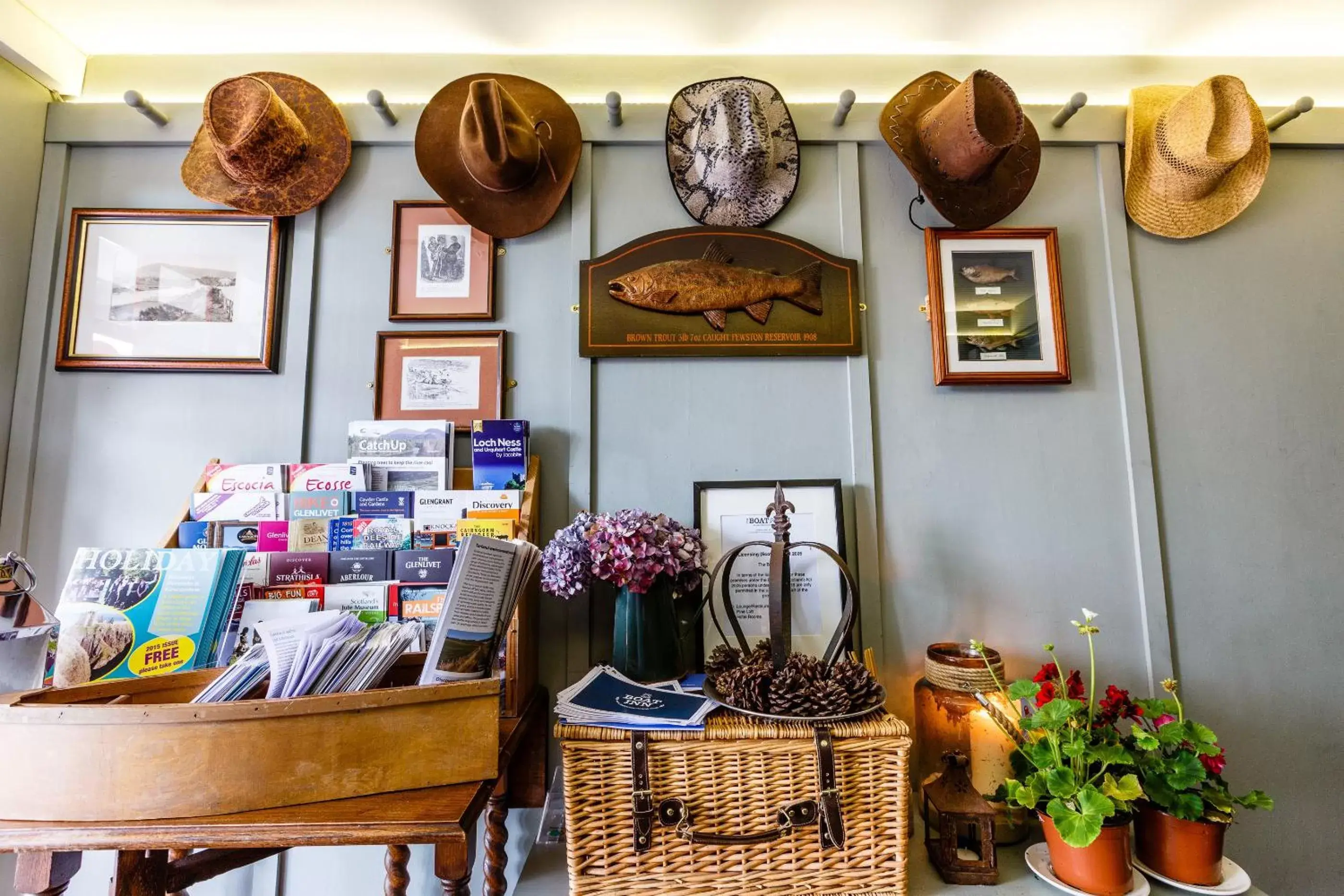 Lobby or reception, Lobby/Reception in The Boat Inn