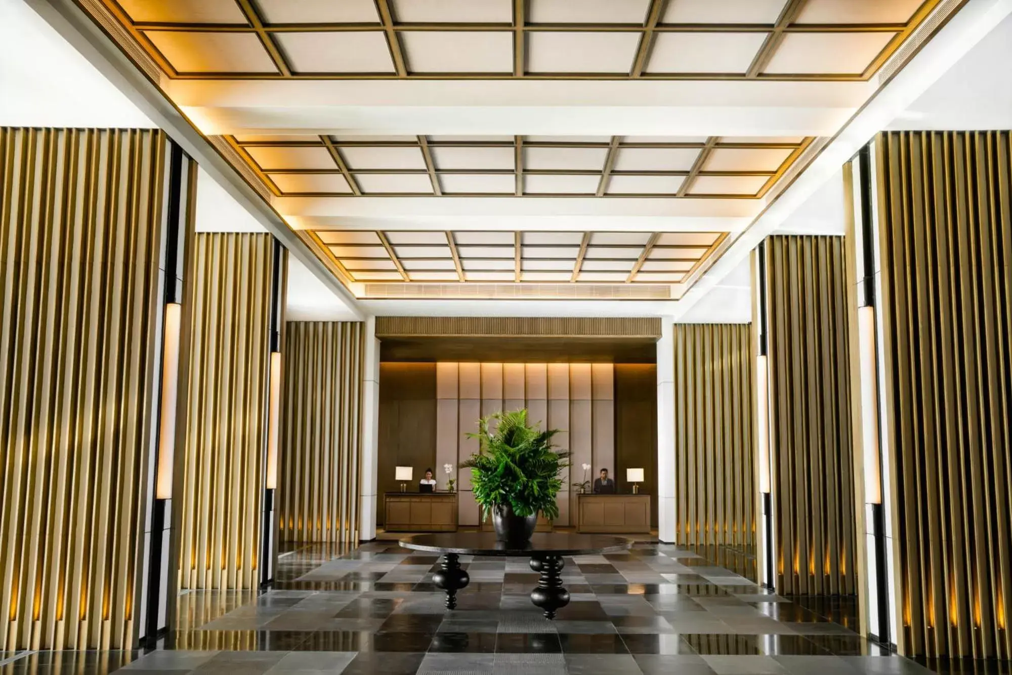 Lobby or reception in New World Hoiana Hotel