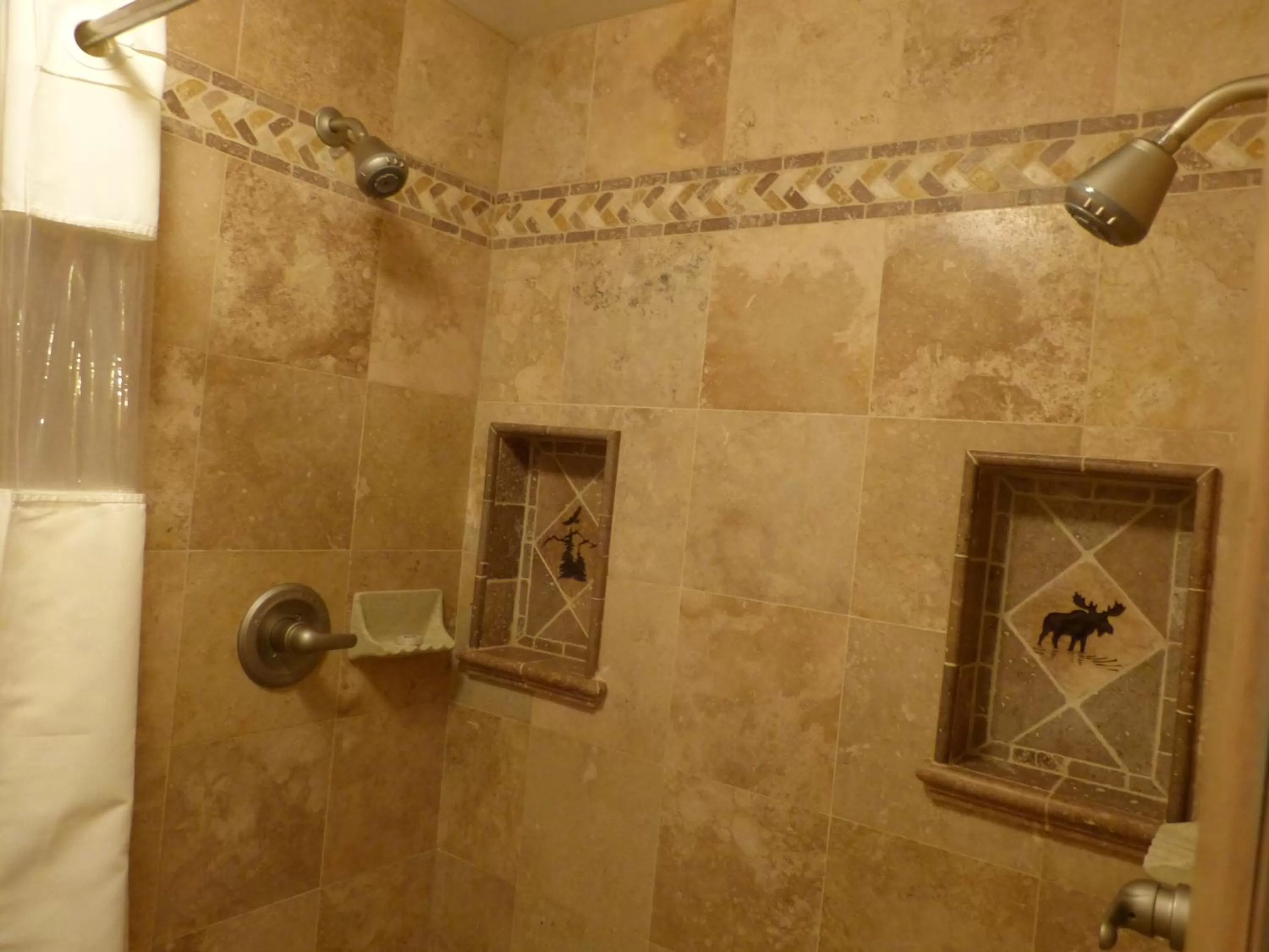 Shower in Halcyon Heights B&B/Inn