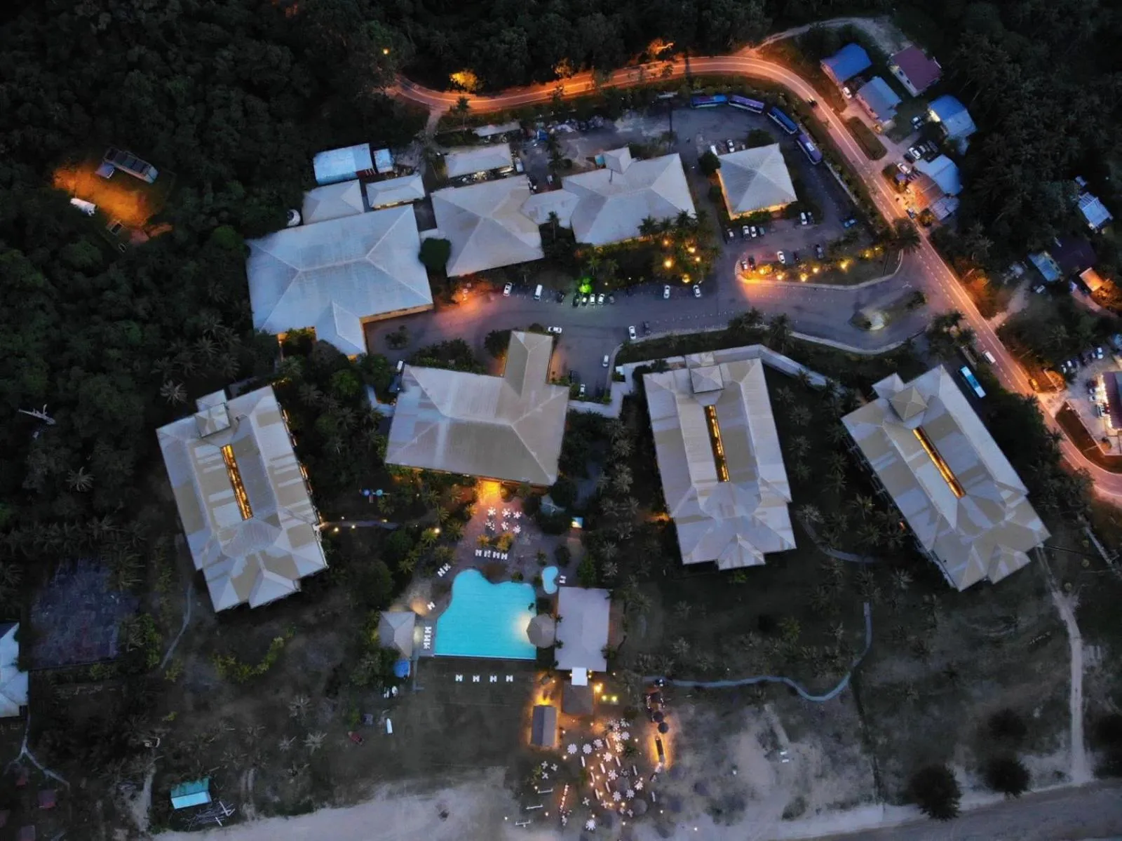 Bird's eye view in Palm Beach Resort & SPA