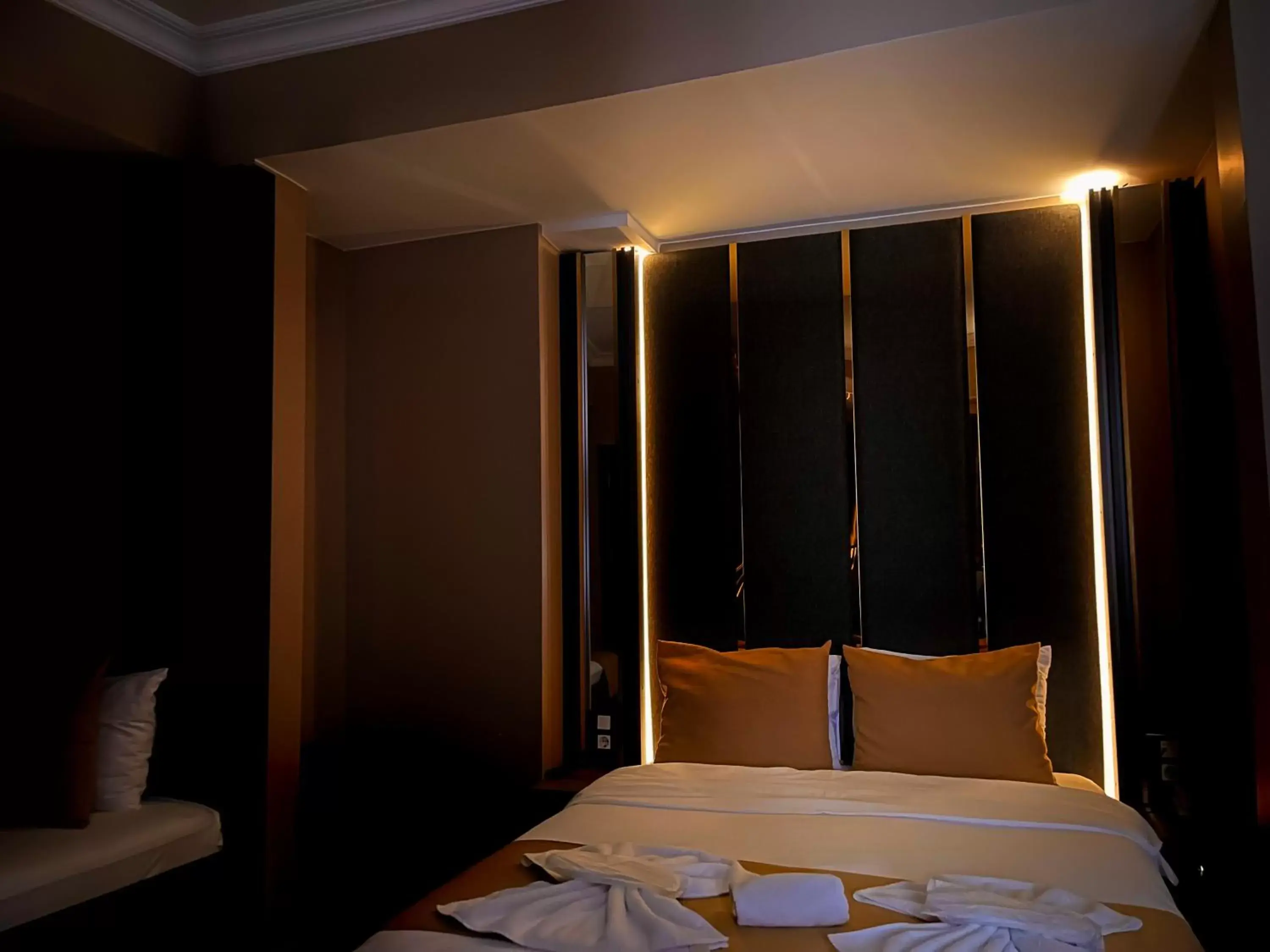 Bed in New Taksim Hotel