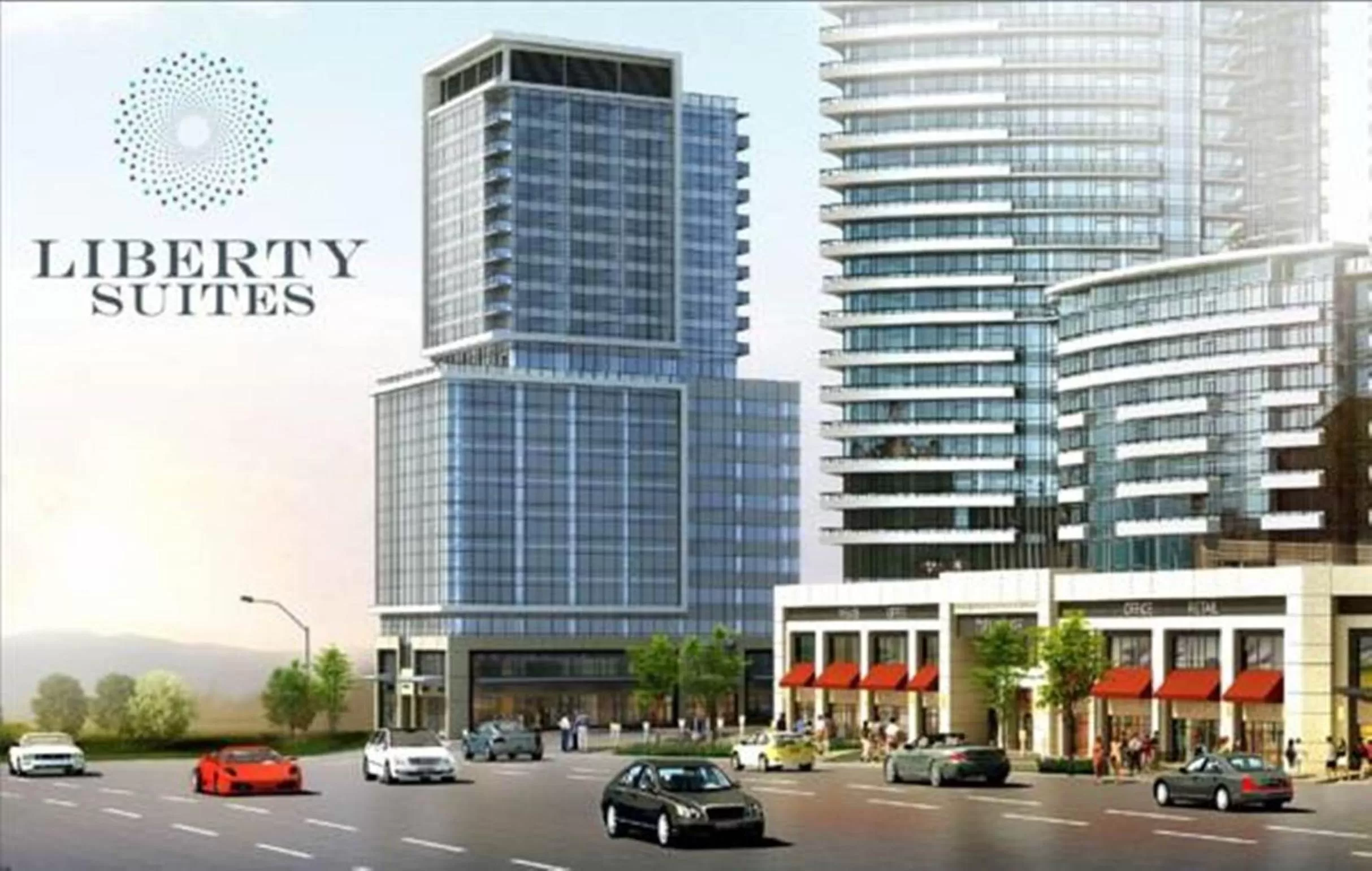 Facade/entrance in Liberty Suites