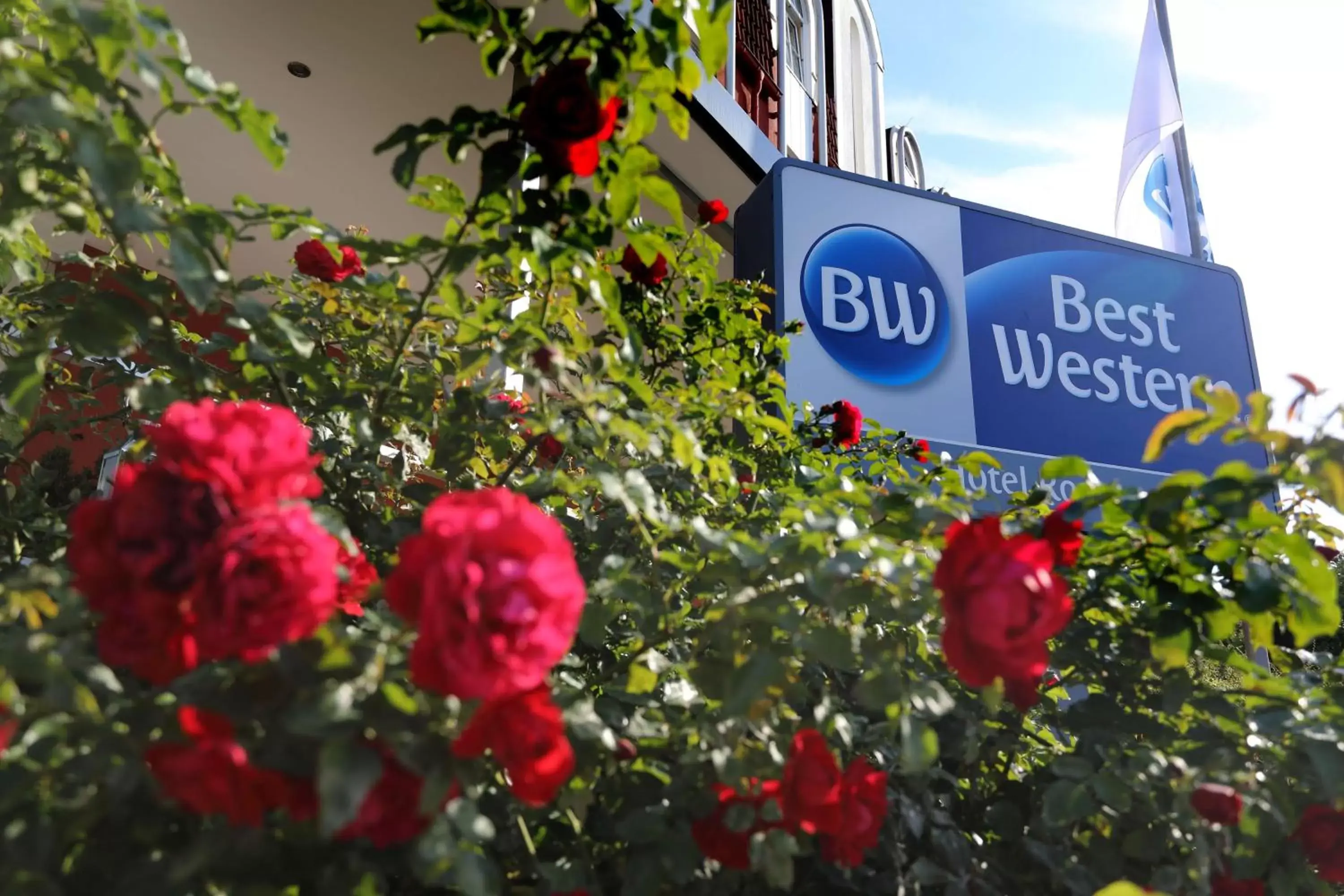 Property building in Best Western Hotel Rosenau