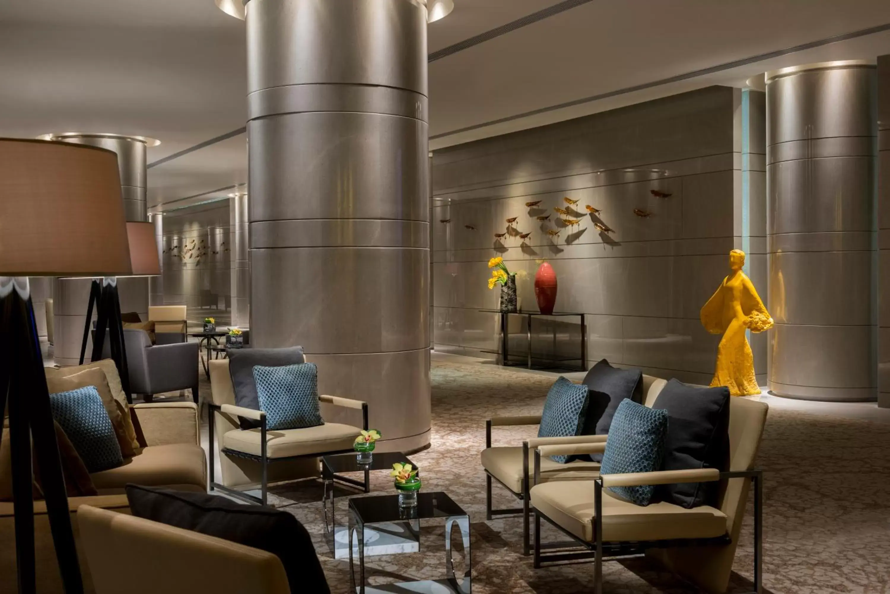 Lobby or reception, Seating Area in Four Seasons Hotel Guangzhou - Free Shuttle Bus to Canton Fair Complex during Canton Fair period