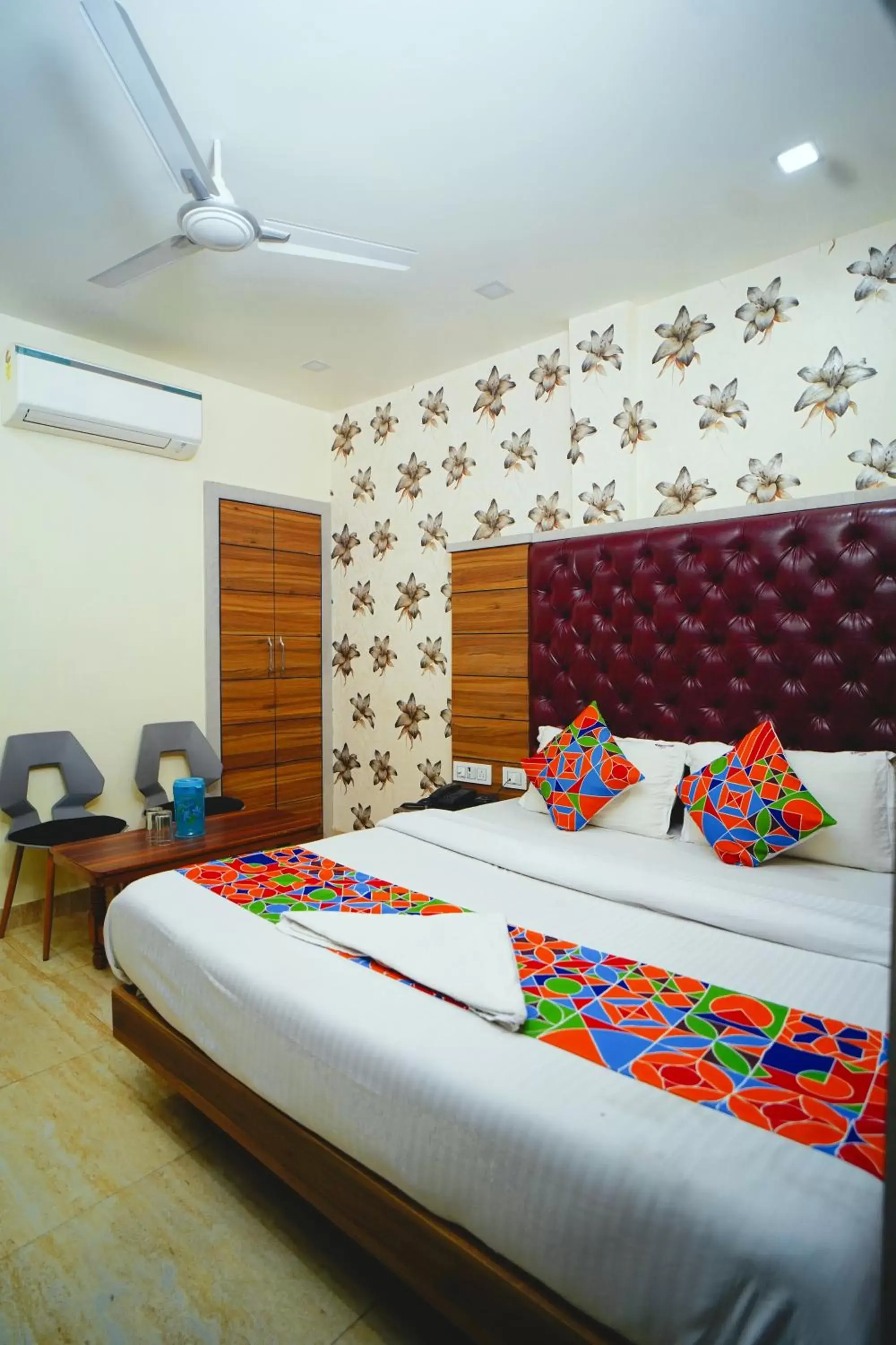 Bed in Hotel Delhi Darshan Deluxe-By RSL Hospitality Bed in Hotel Delhi Darshan Deluxe-By RSL Hospitality