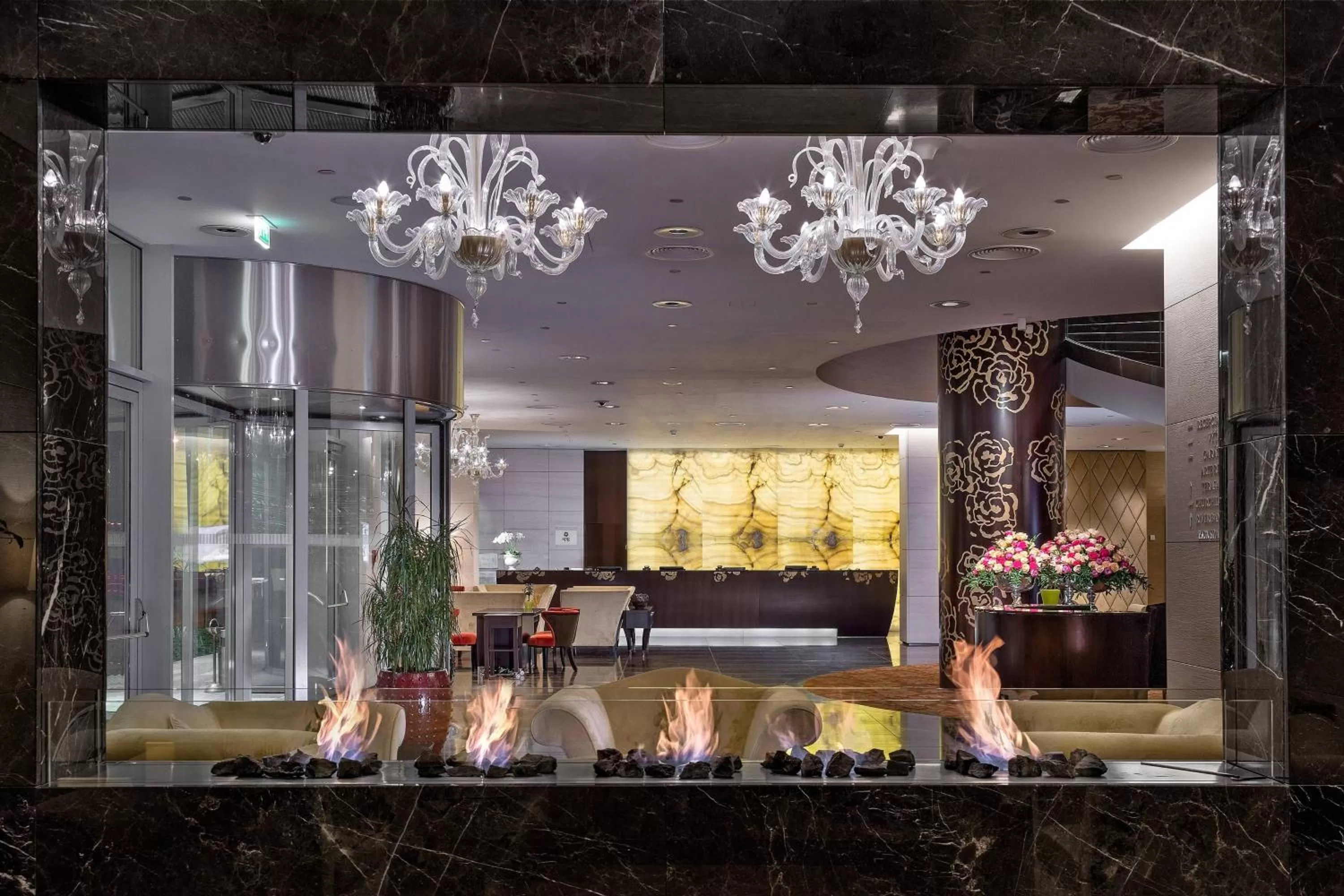 Lobby or reception in Grand Hotel River Park, a Luxury Collection Hotel, Bratislava
