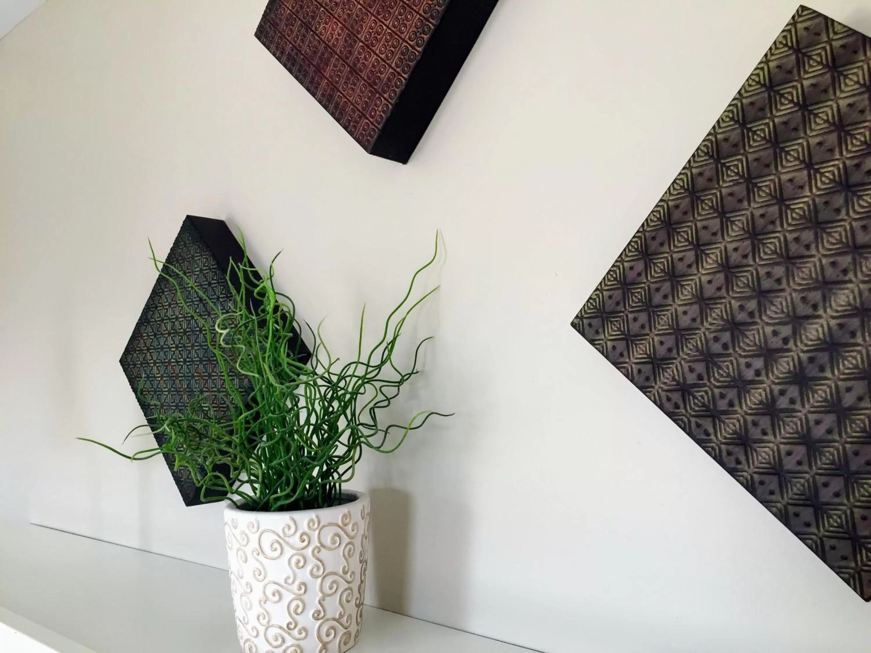 Decorative detail, TV/Entertainment Center in Pilgrim House