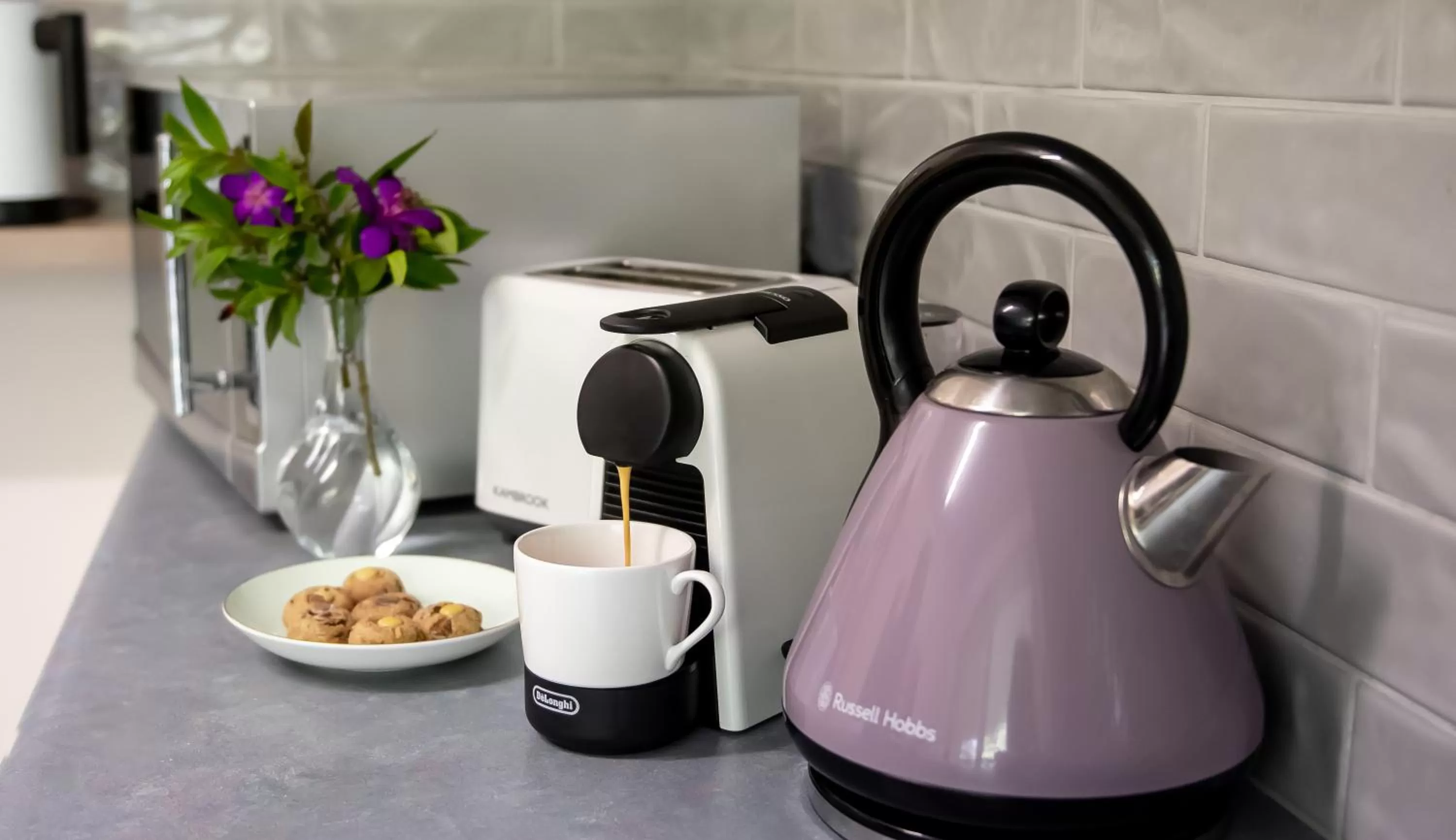 Kitchen or kitchenette in Mountain Sanctuary B&B