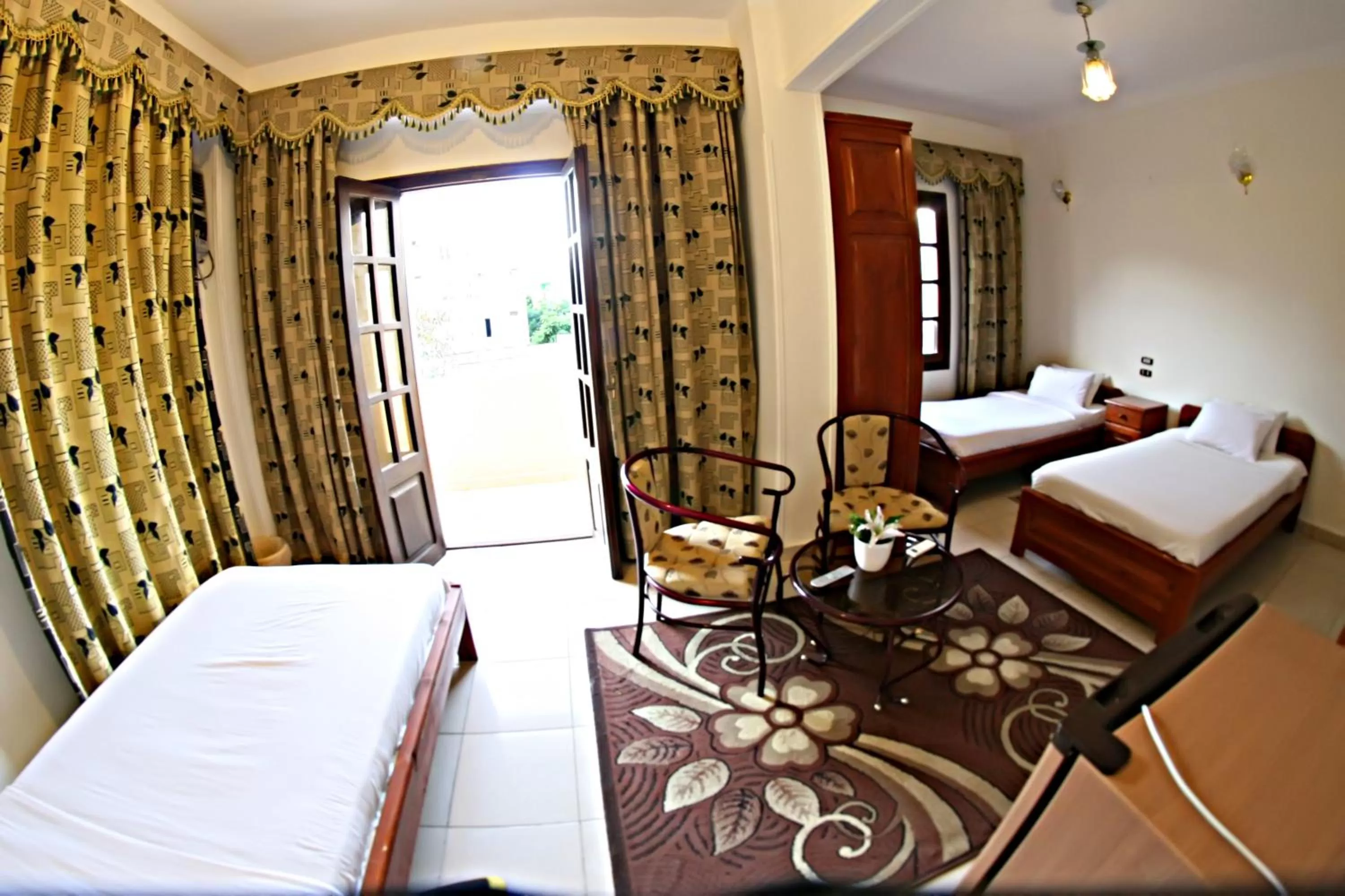 Photo of the whole room, Bed in Luxor Hotel Hurghada