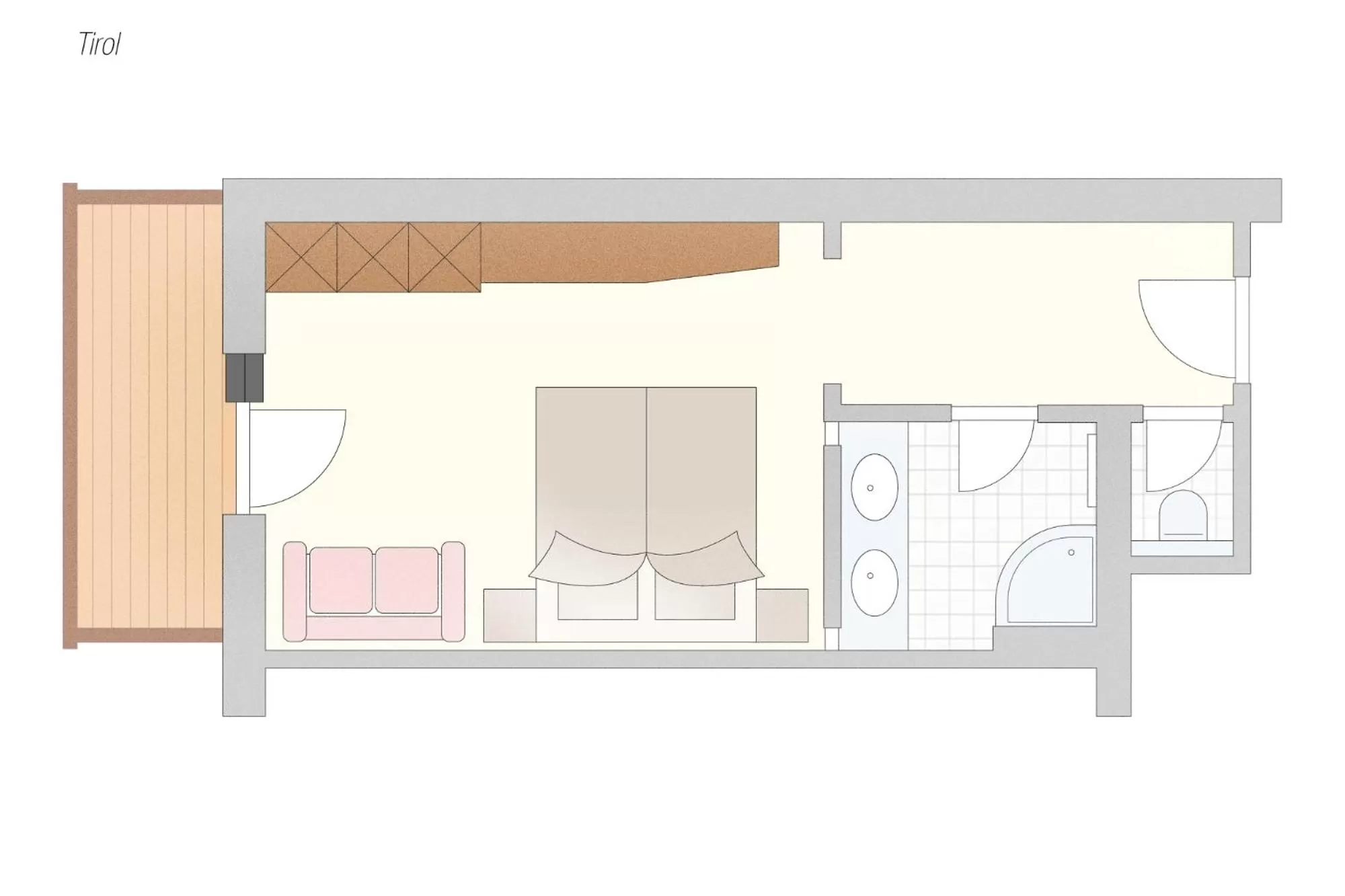 Photo of the whole room in Hotel Schwarzer Adler