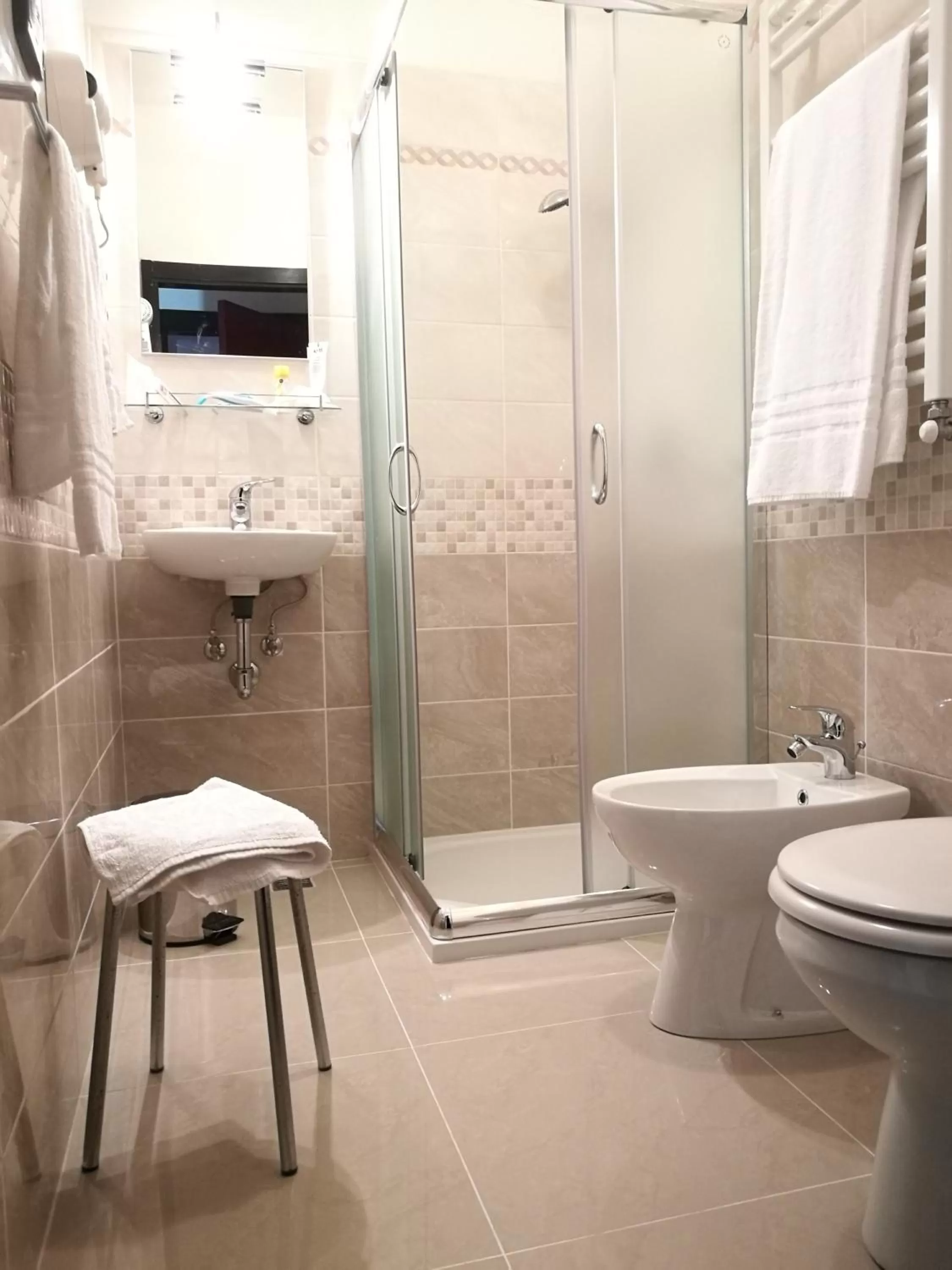 Toilet in Hotel Aurora