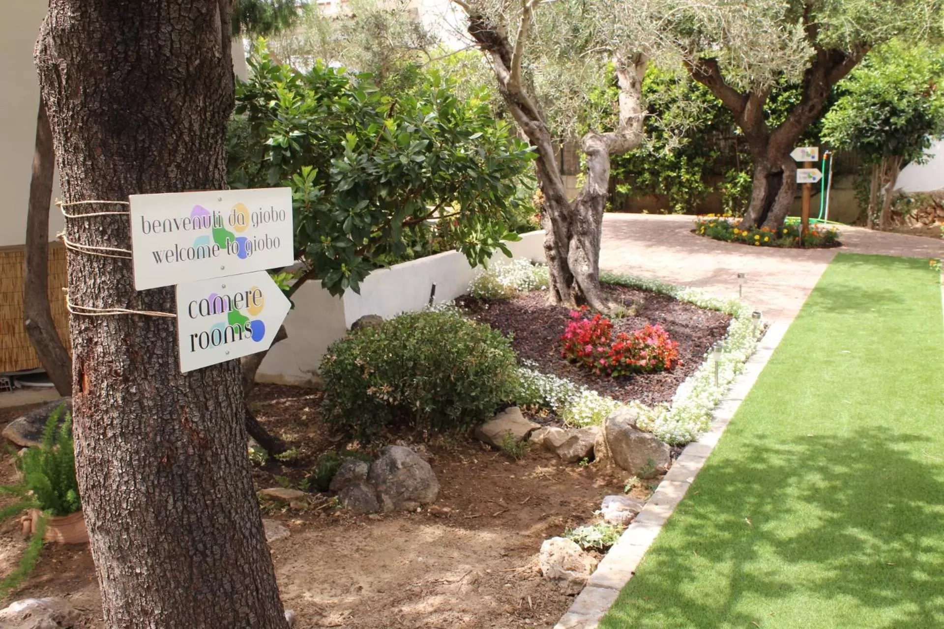 Garden in Giobo Rooms