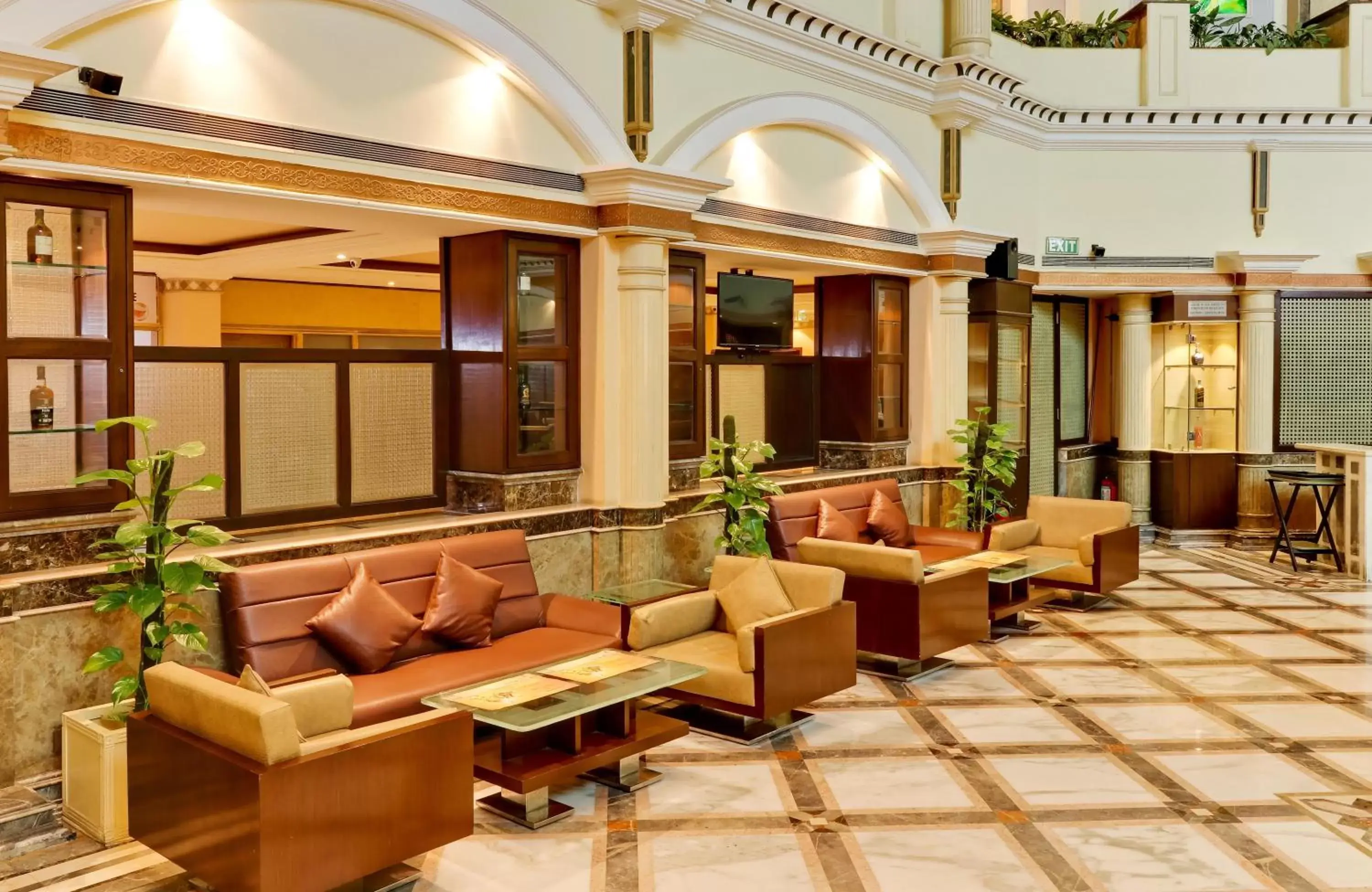 Lobby/Reception in The Suryaa Hotel New Delhi