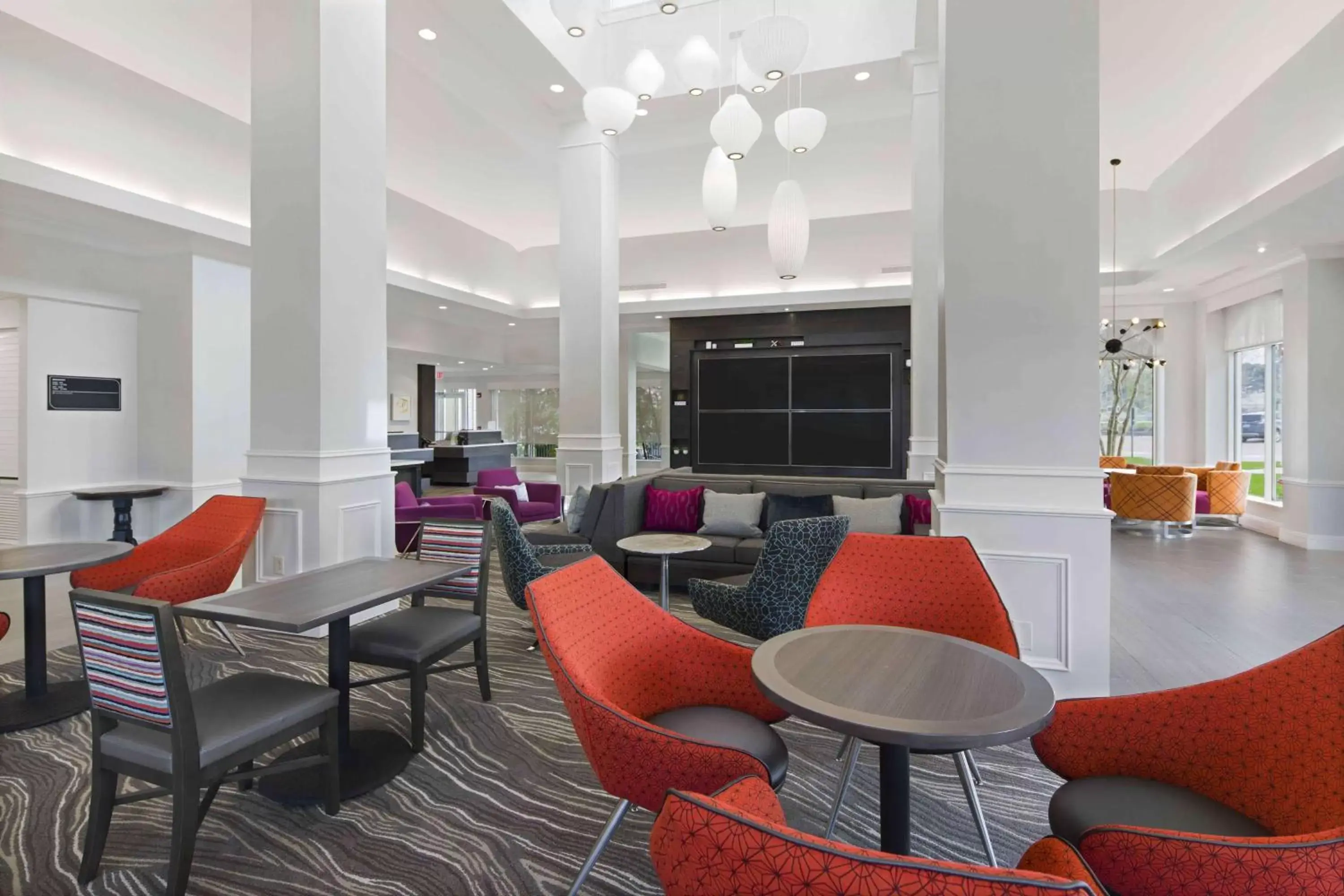 Lobby or reception, Lounge/Bar in Hilton Garden Inn Jackson-Madison