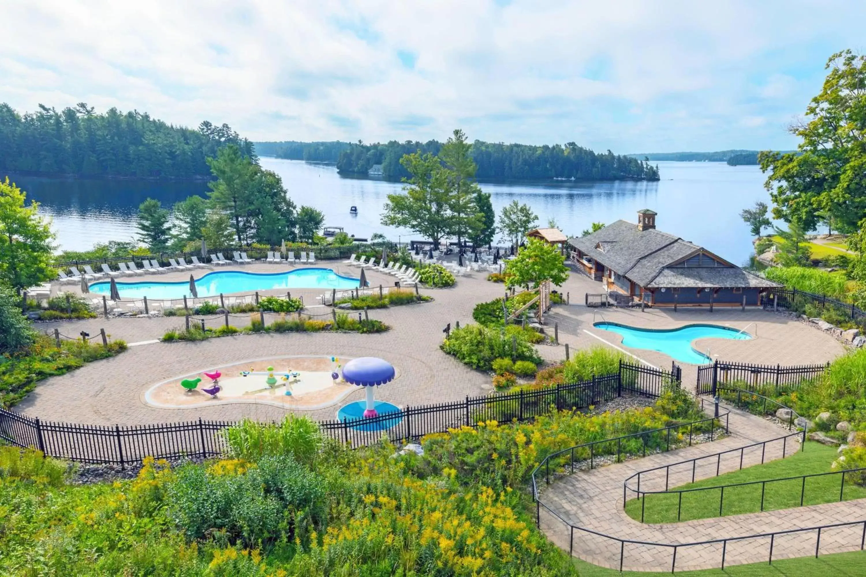 Swimming pool, Pool View in JW Marriott The Rosseau Muskoka Resort & Spa