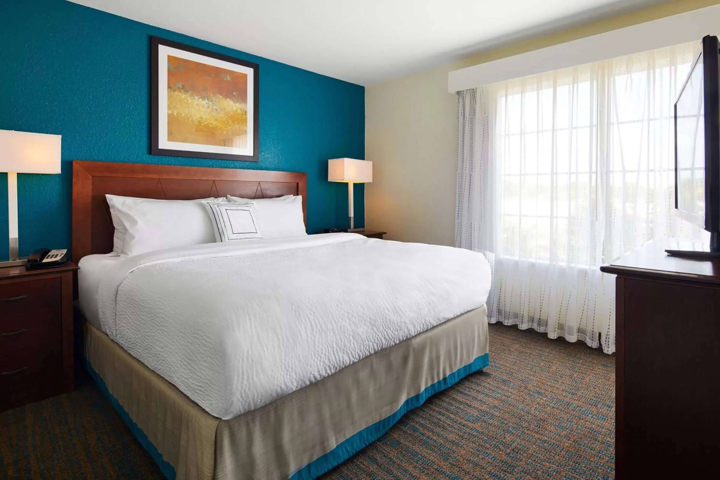 Bedroom, Bed in Residence Inn by Marriott Killeen