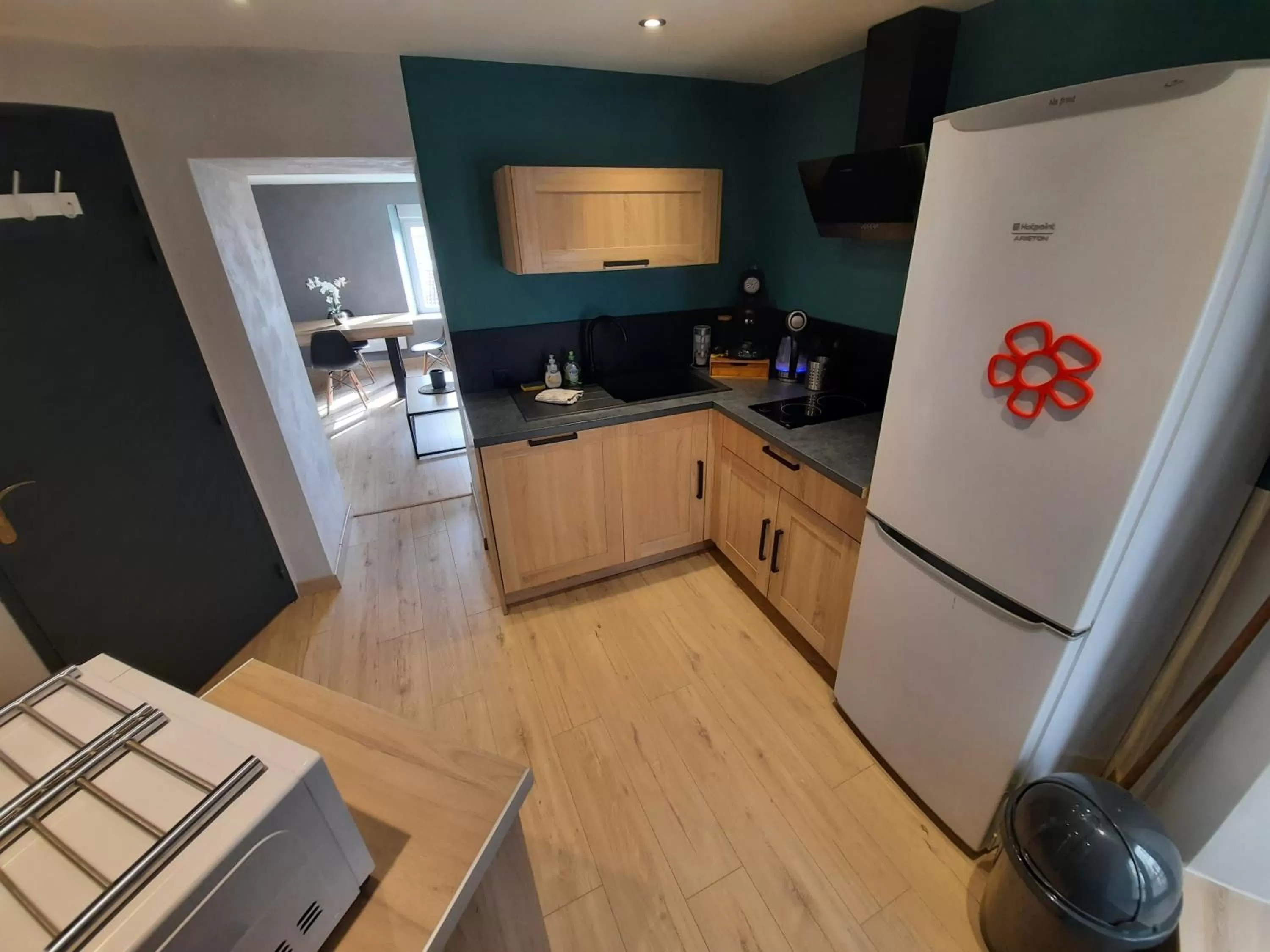 Kitchen or kitchenette, Kitchen/Kitchenette in Chambre d'hôte et gîte chez Thomas et John