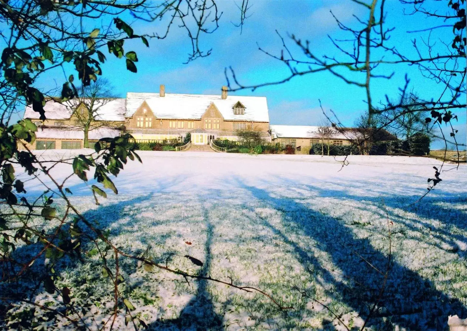 Garden, Winter in Cricklade House Hotel, Sure Hotel Collection by Best Western