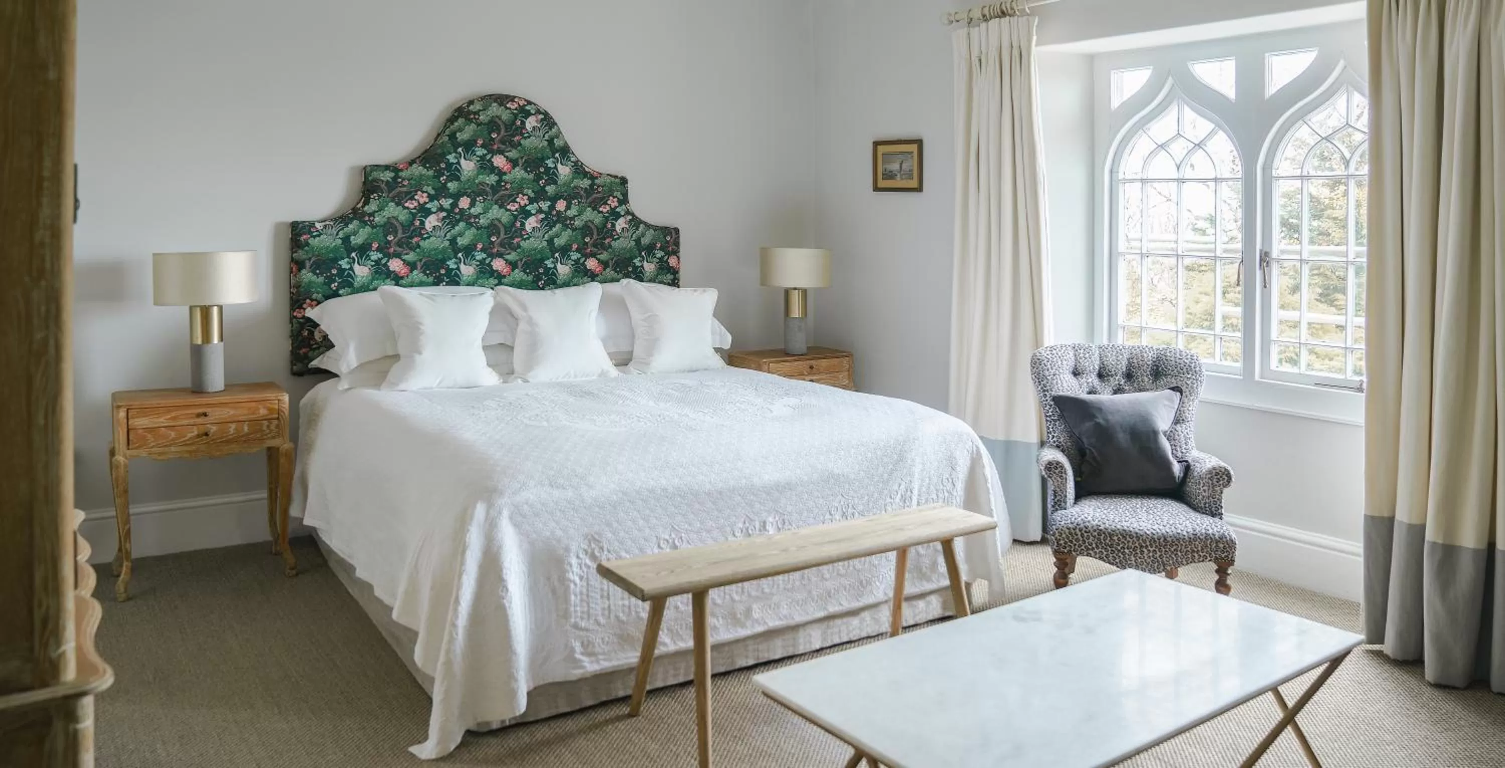 Bedroom, Bed in Penally Abbey Country House Hotel and Restaurant