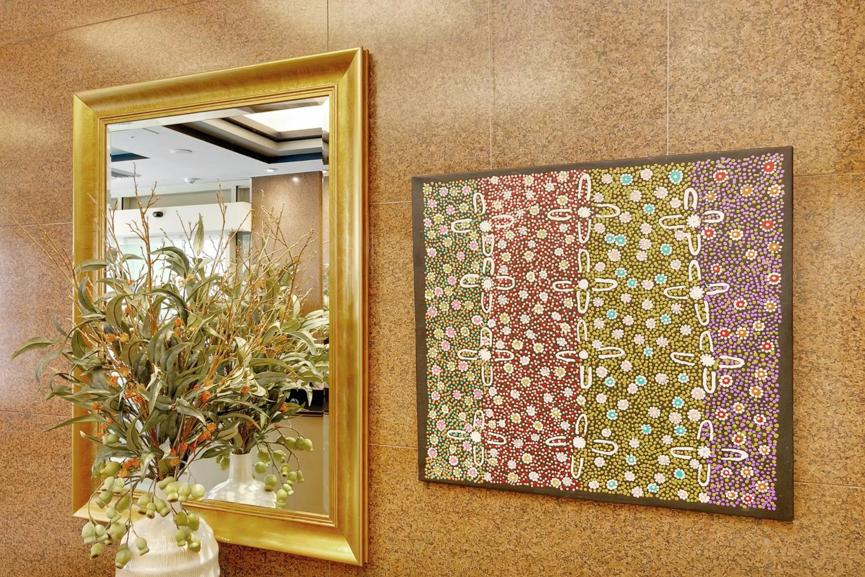 Decorative detail in Manor Apartment Hotel