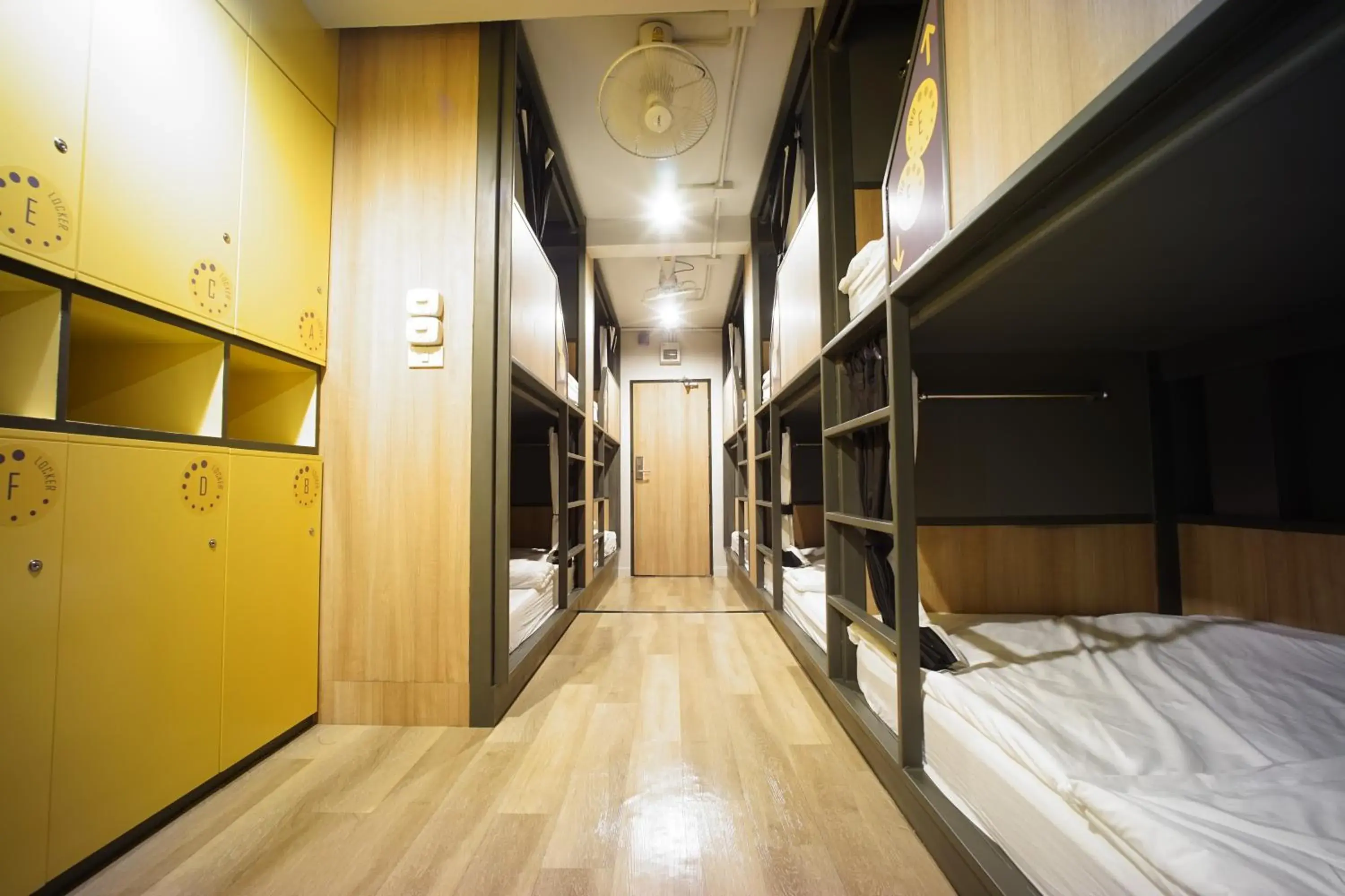 Photo of the whole room, Bunk Bed in BRB Hostel Bangkok Silom