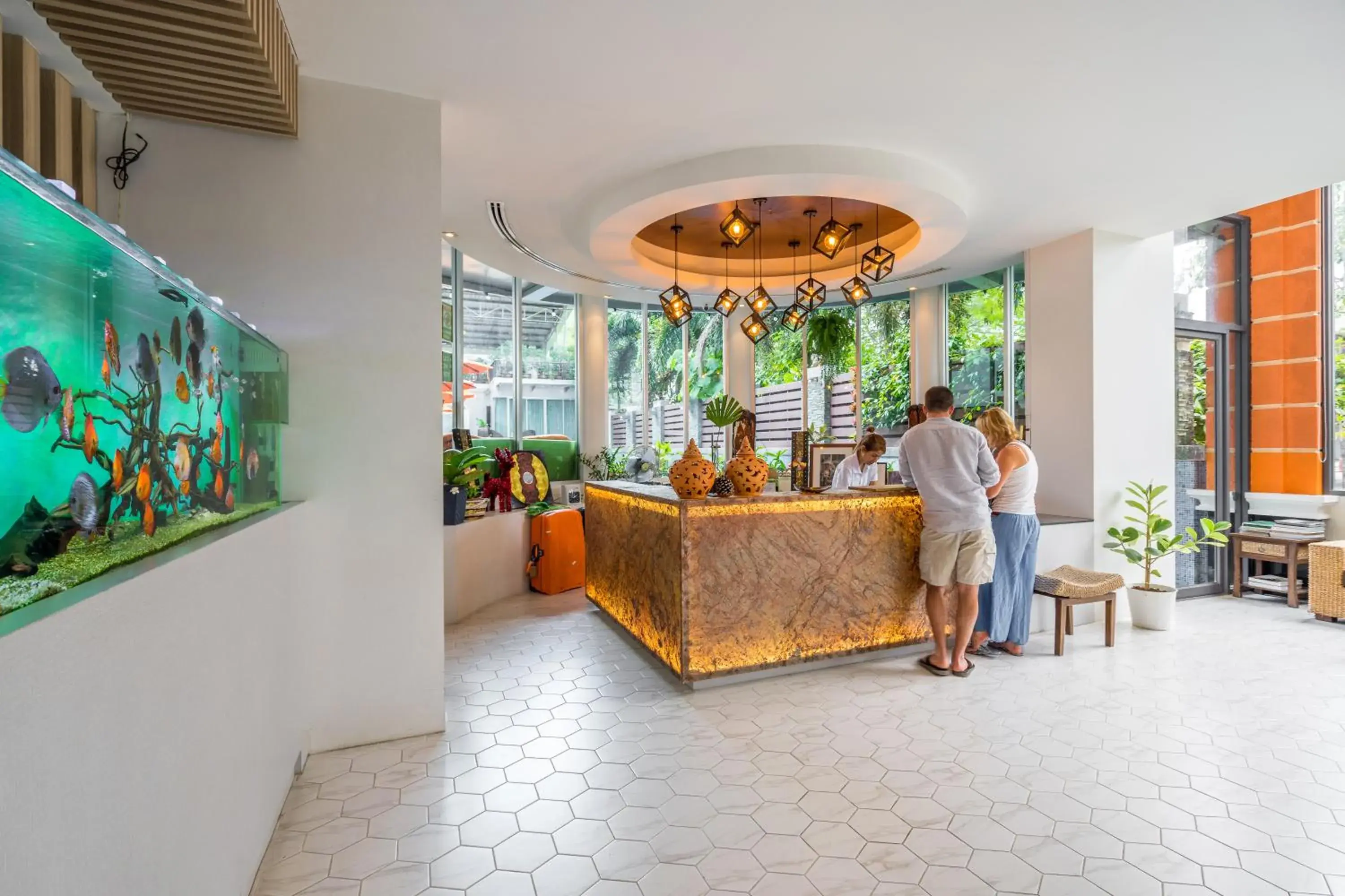 Lobby or reception in Baan Suwantawe Lobby or reception in Baan Suwantawe