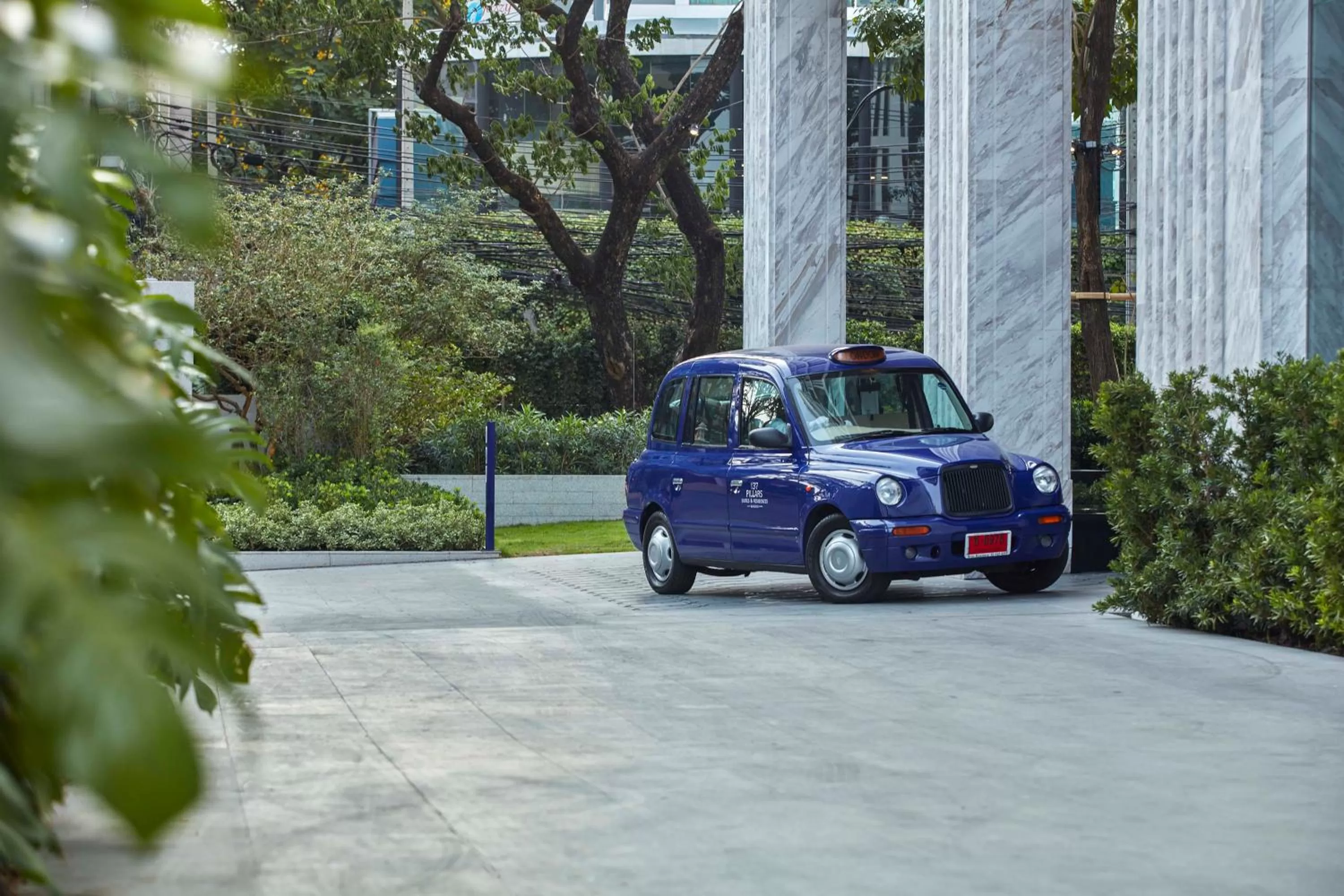 Facade/entrance in 137 Pillars Residences Bangkok
