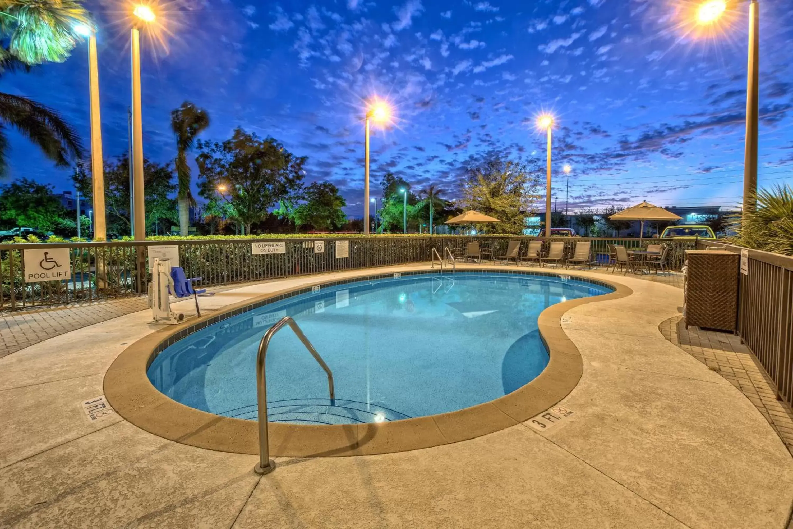 Swimming Pool in Fairfield Inn and Suites by Marriott Naples