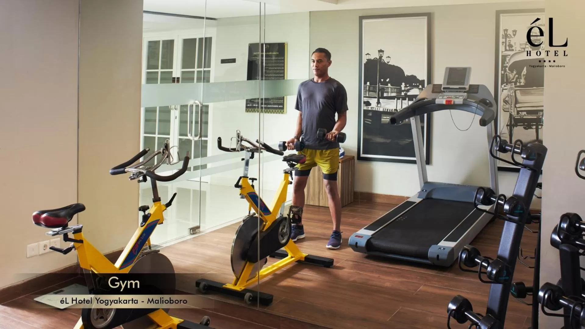 Fitness centre/facilities in eL Hotel Yogyakarta Malioboro