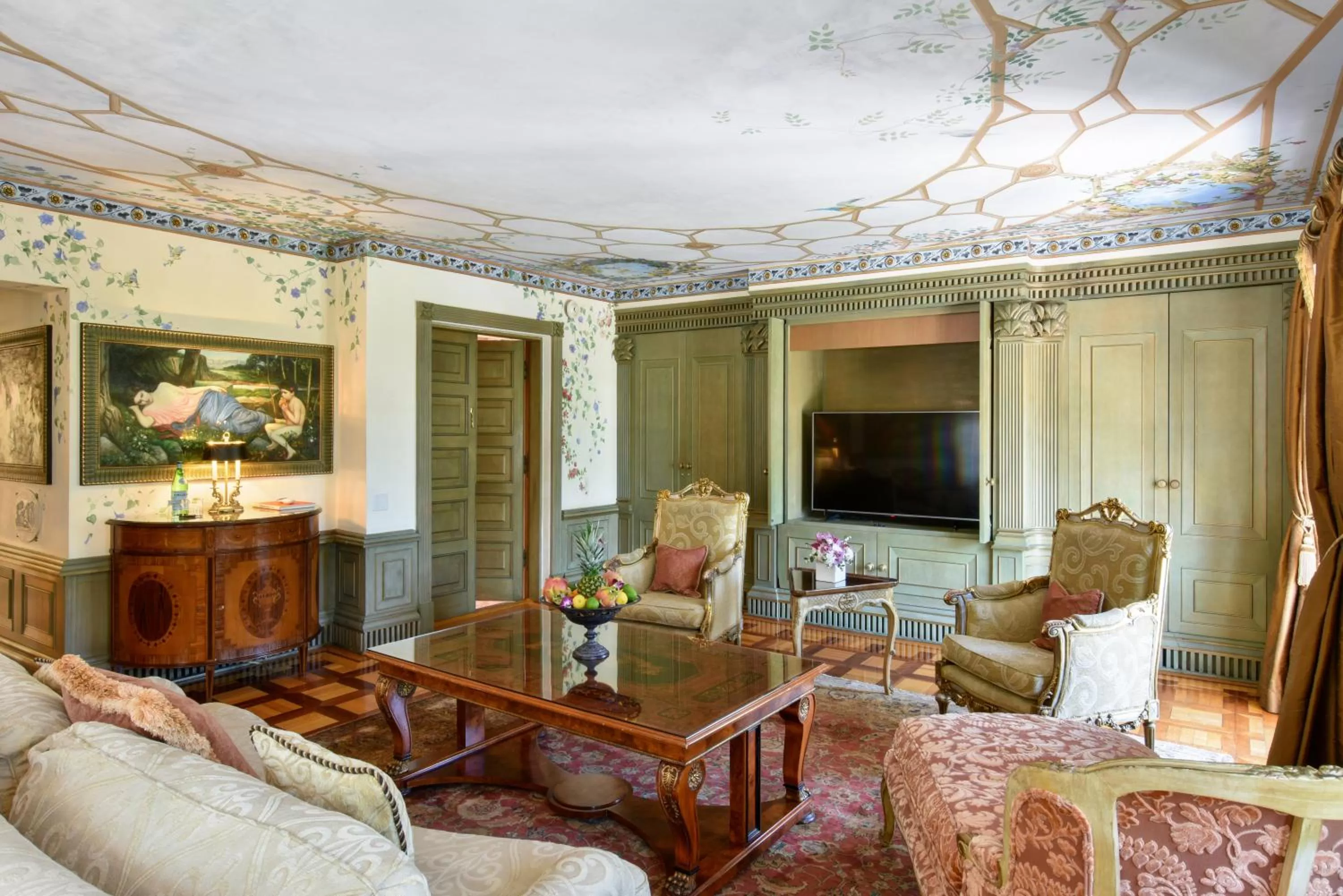 Living room in The Villa Casa Casuarina