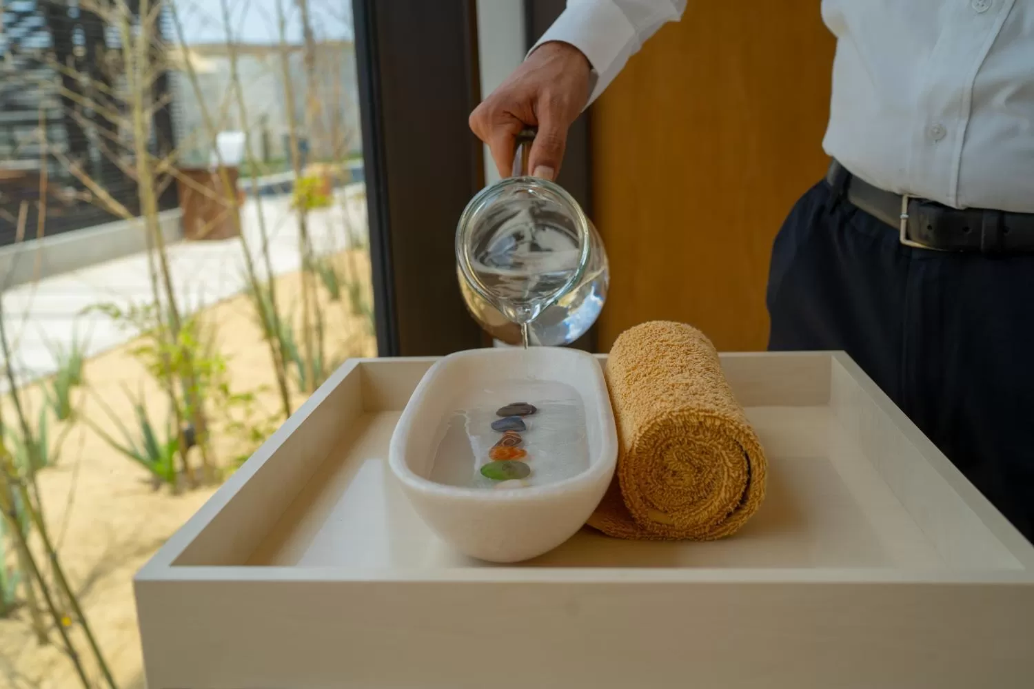 Spa and wellness centre/facilities in Nobu Hotel Los Cabos