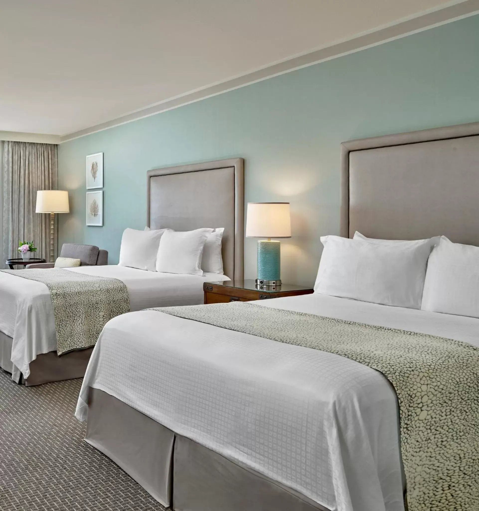 View (from property/room), Bed in Loews Coronado Bay Resort