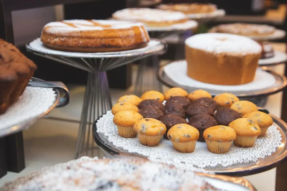 Buffet breakfast, Food in Hotel Gabbiano