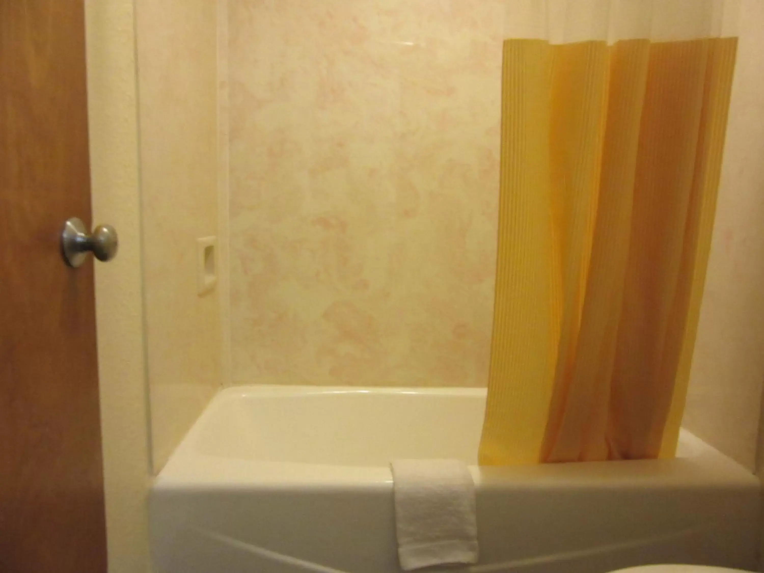 Shower, Bathroom in Days Inn by Wyndham Columbia NE Fort Jackson