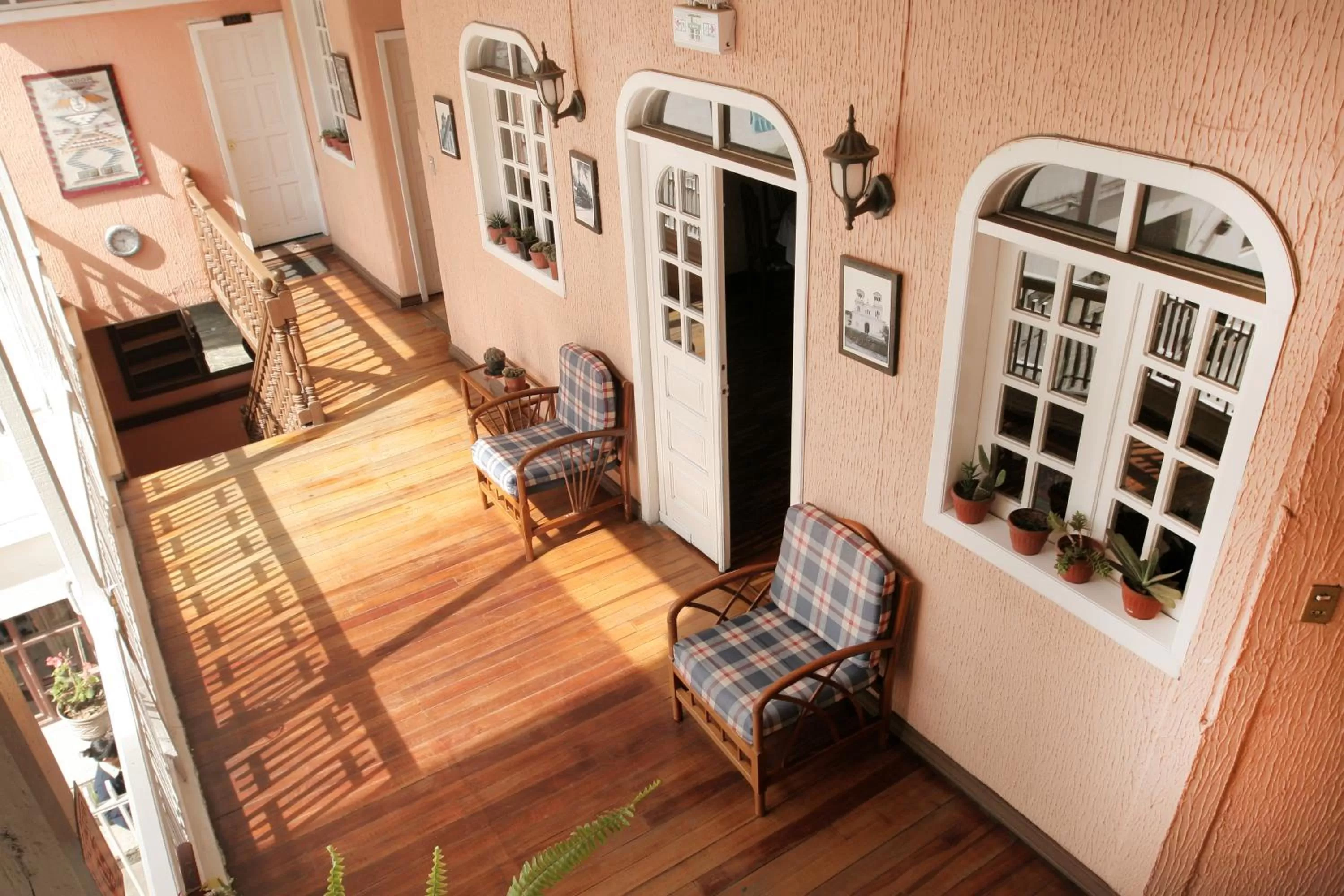 Balcony/Terrace in Hotel Europa