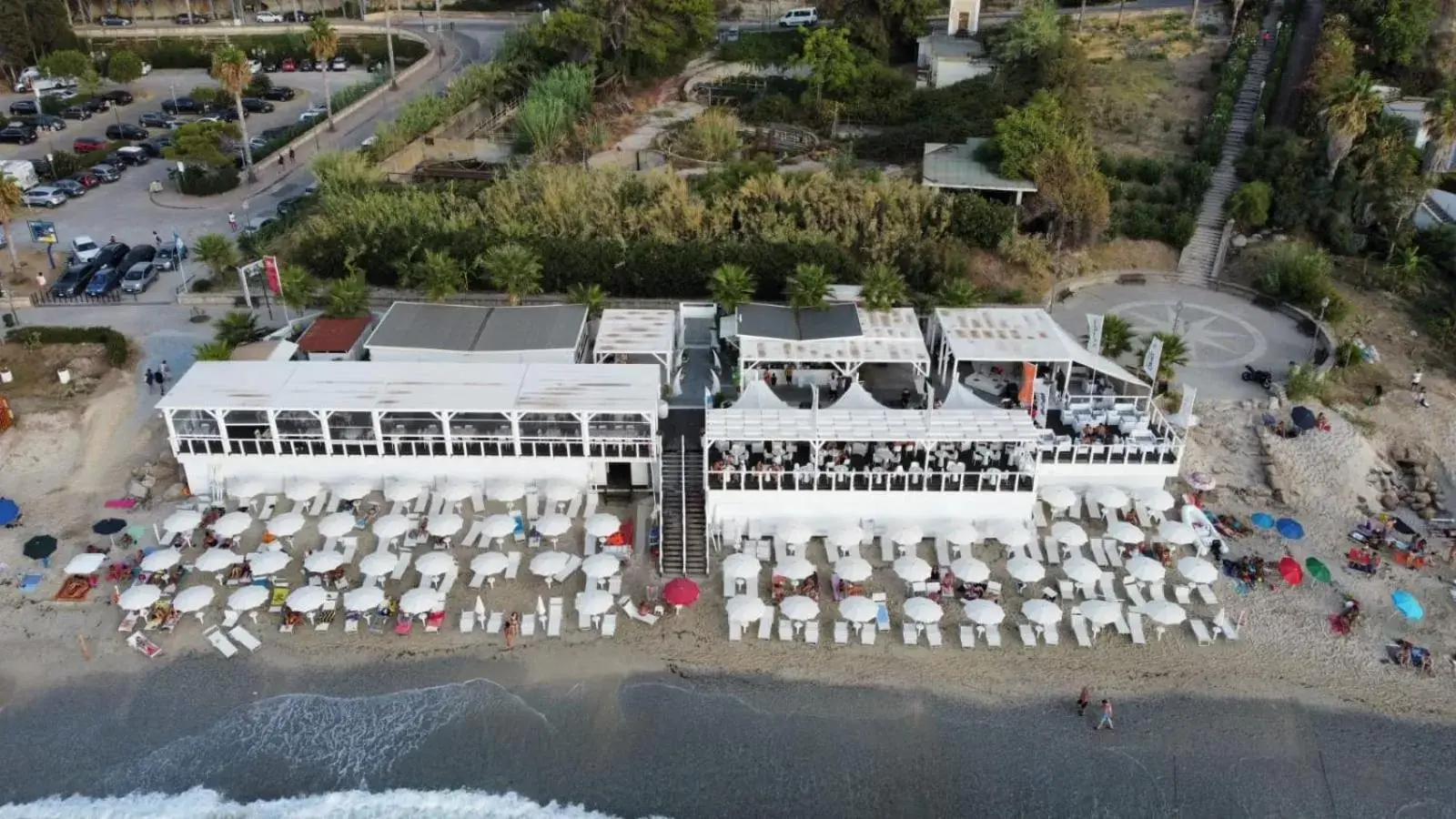 Beach, Bird's-eye View in Sentido Michelizia Tropea Resort