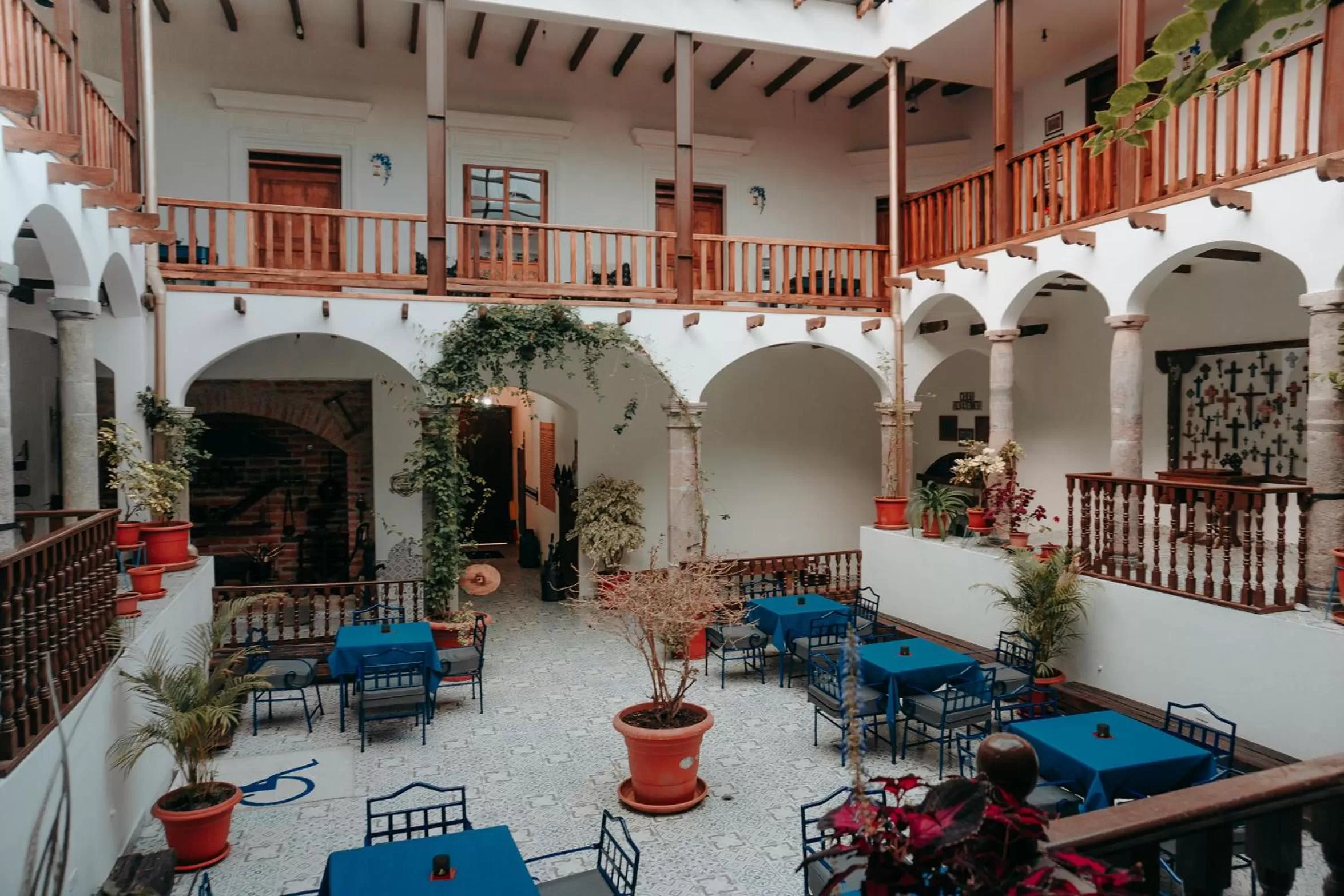 Property building in Hotel Casa Alquimia