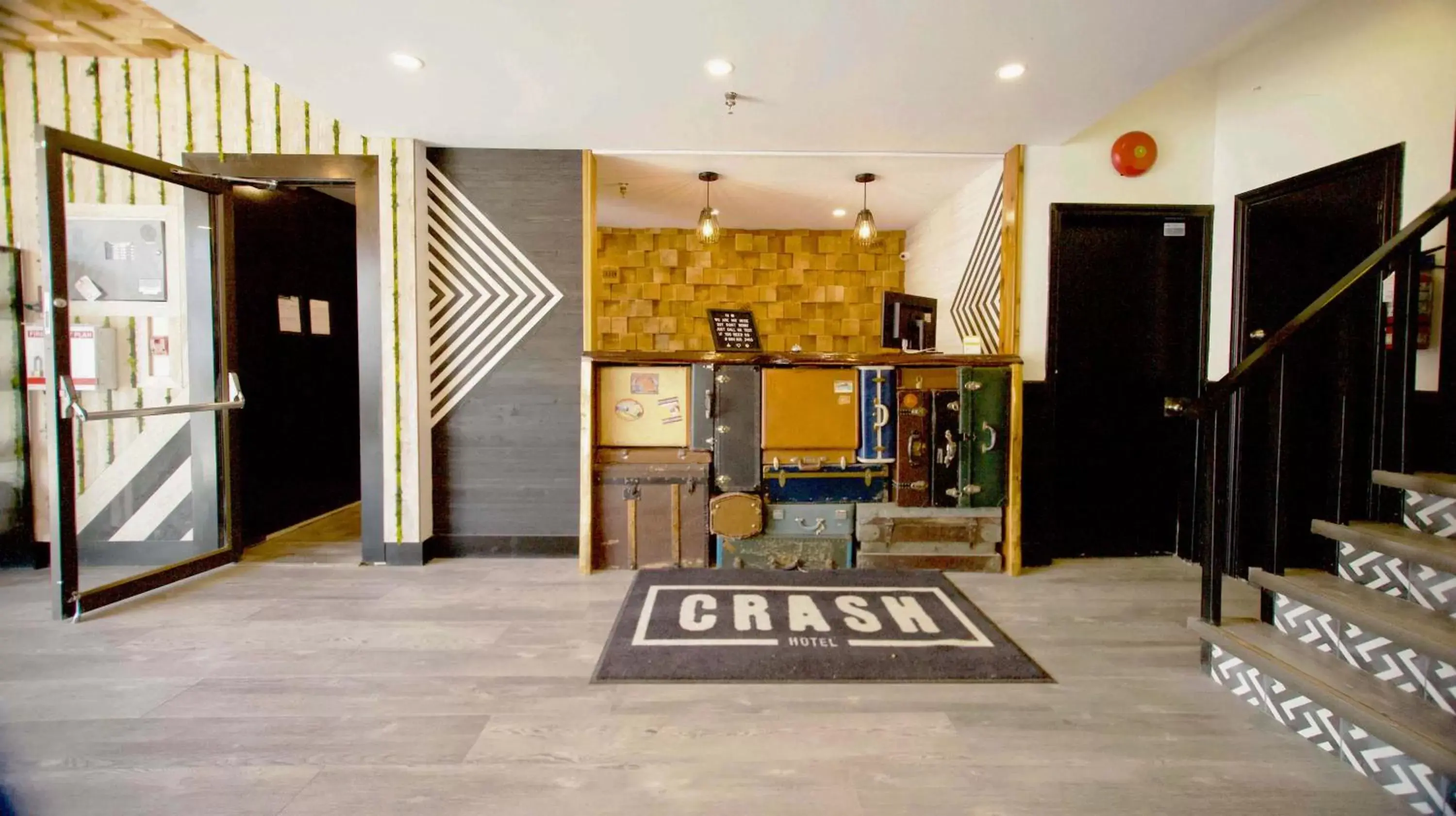 Lobby or reception, Lobby/Reception in Crash Hotel Squamish