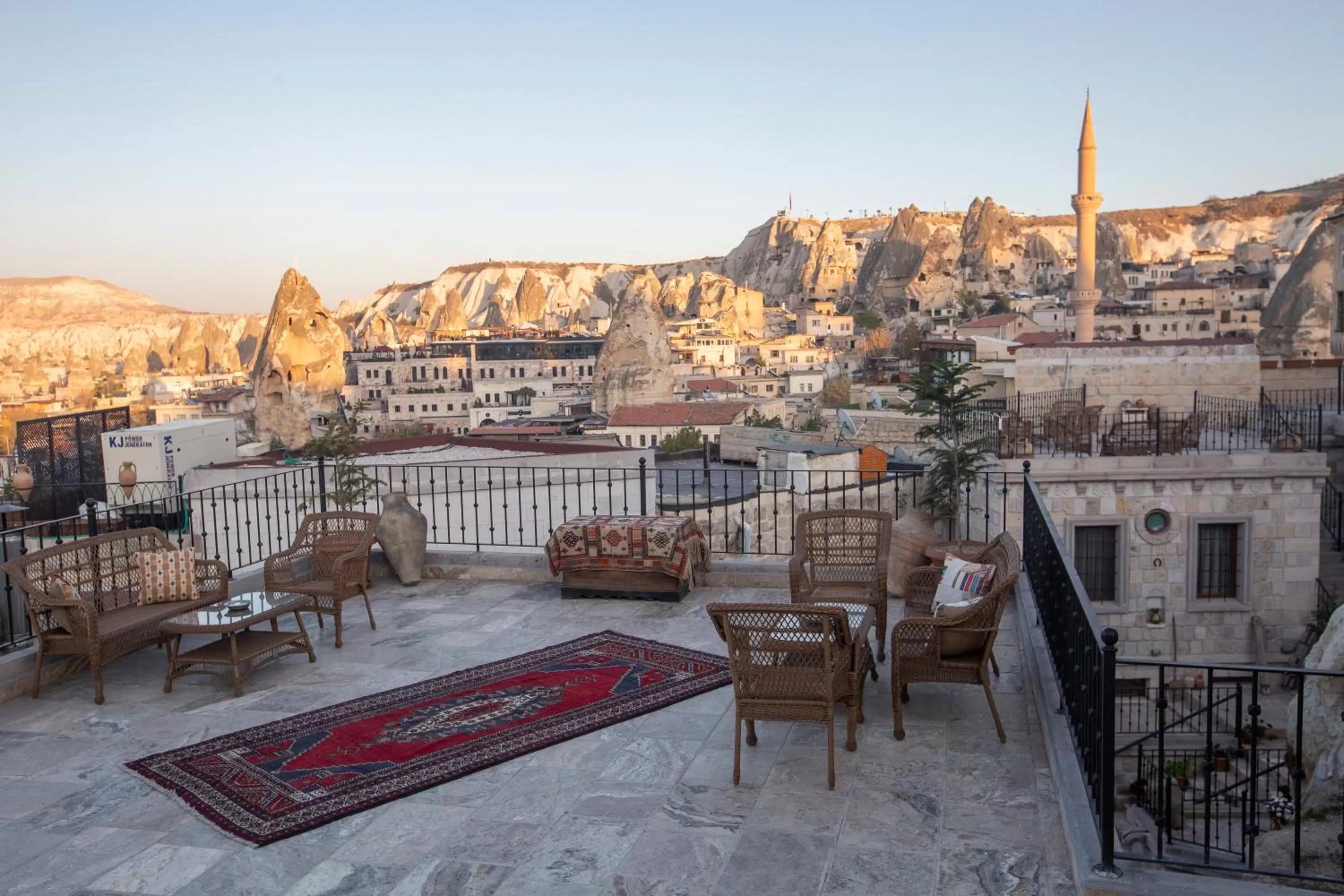 Natural landscape in Zara Cave Hotel